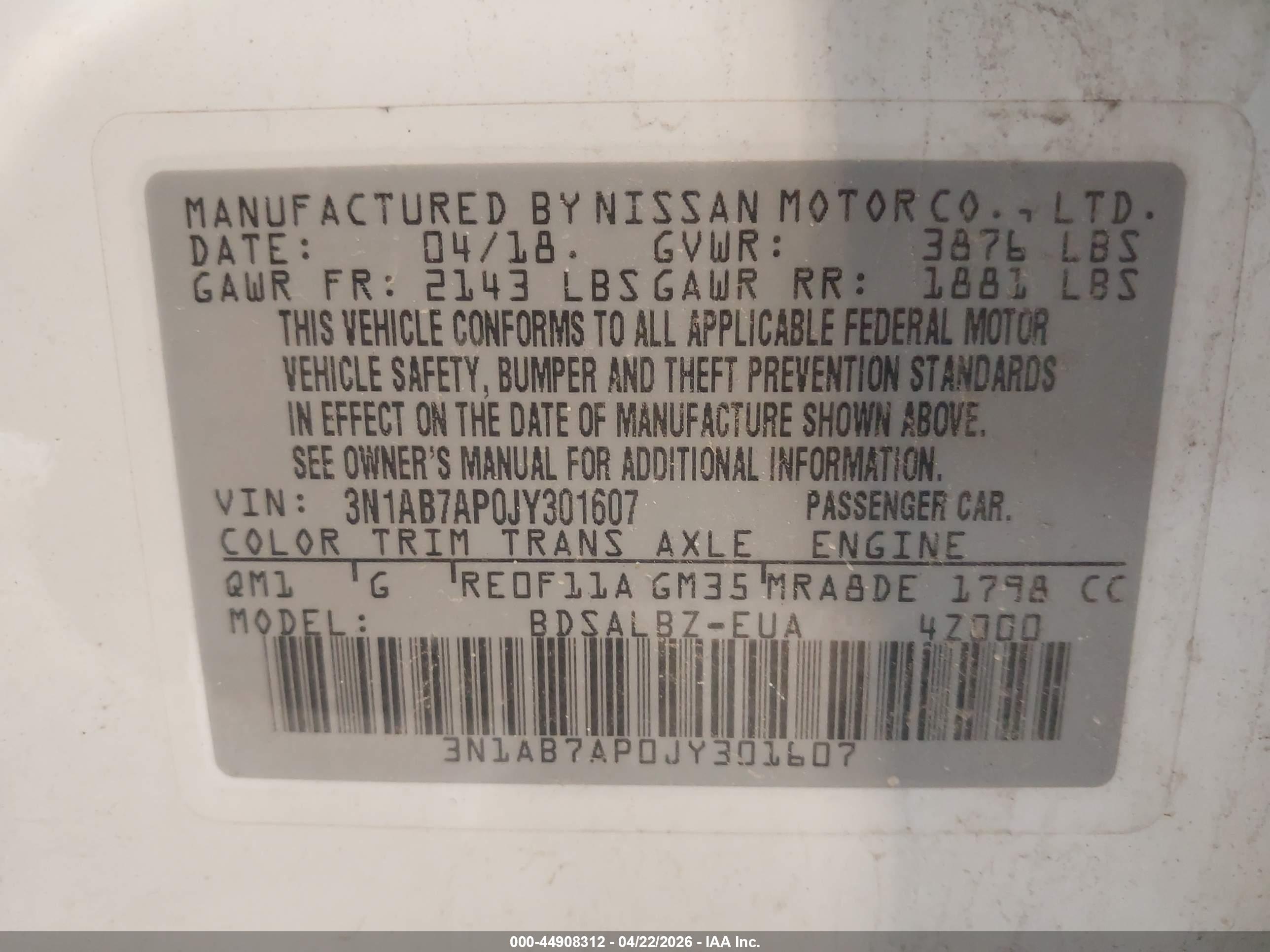 NISSAN SENTRA image 9