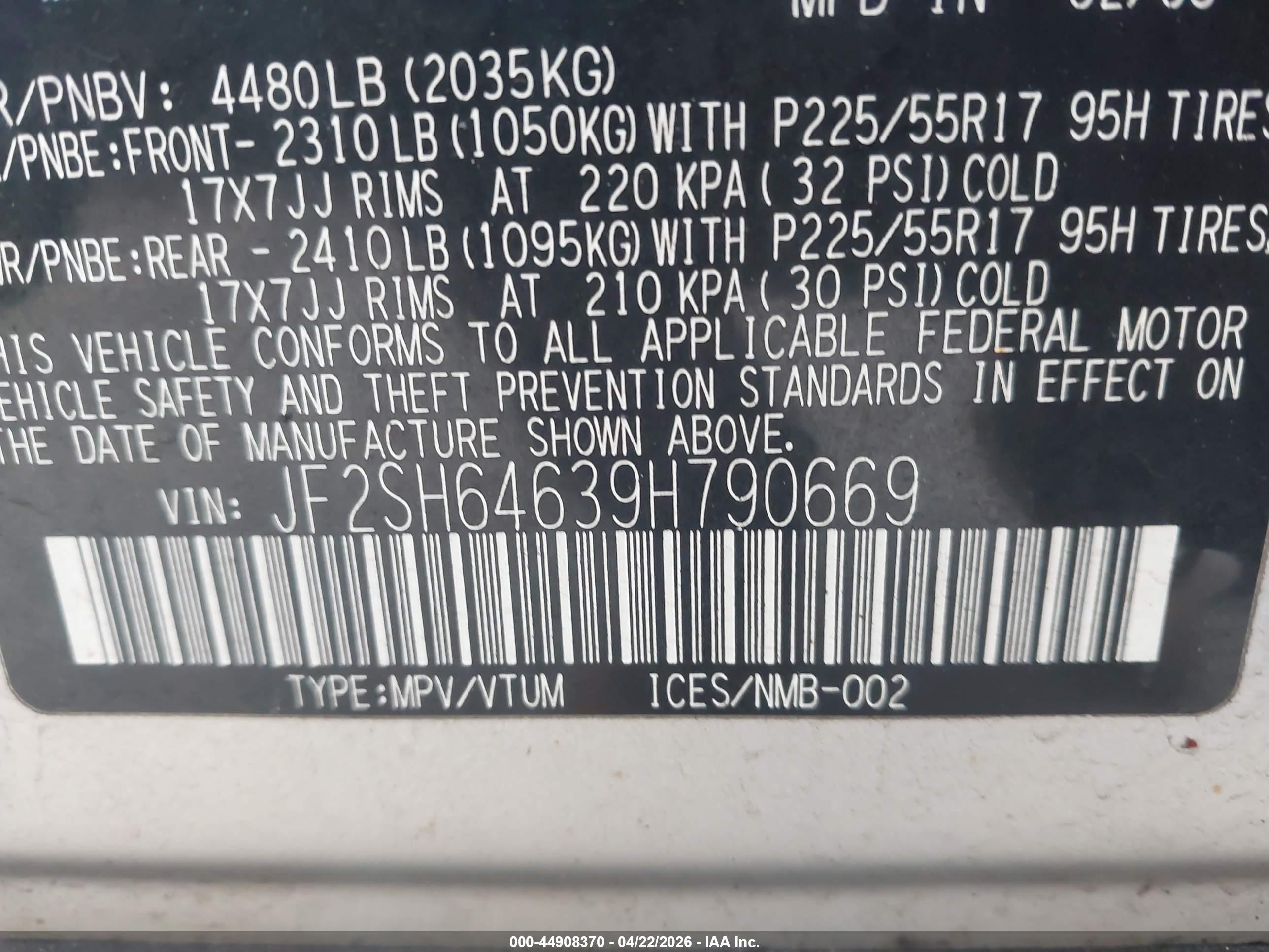 SUBARU FORESTER image 9