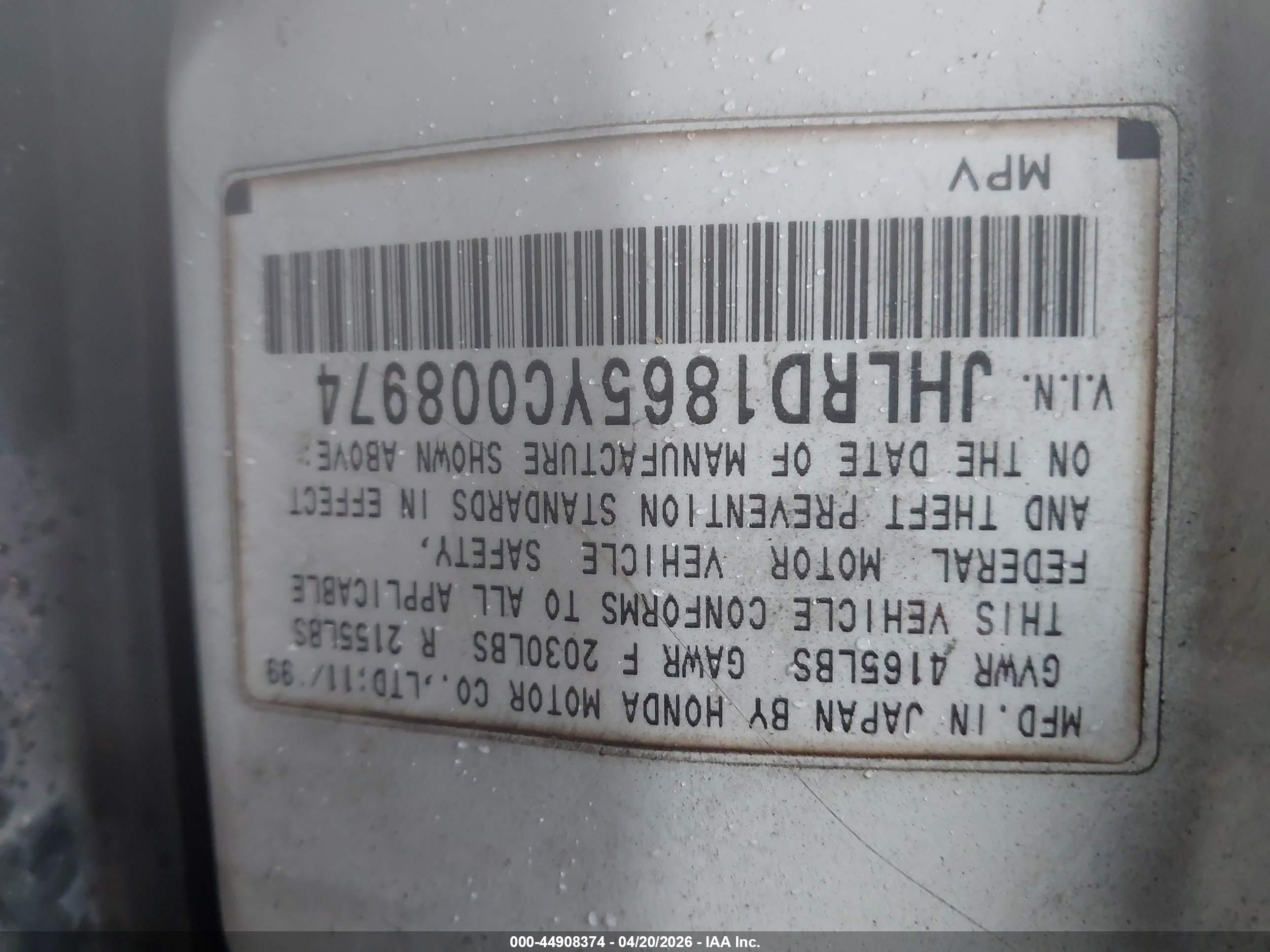 HONDA CR-V image 9