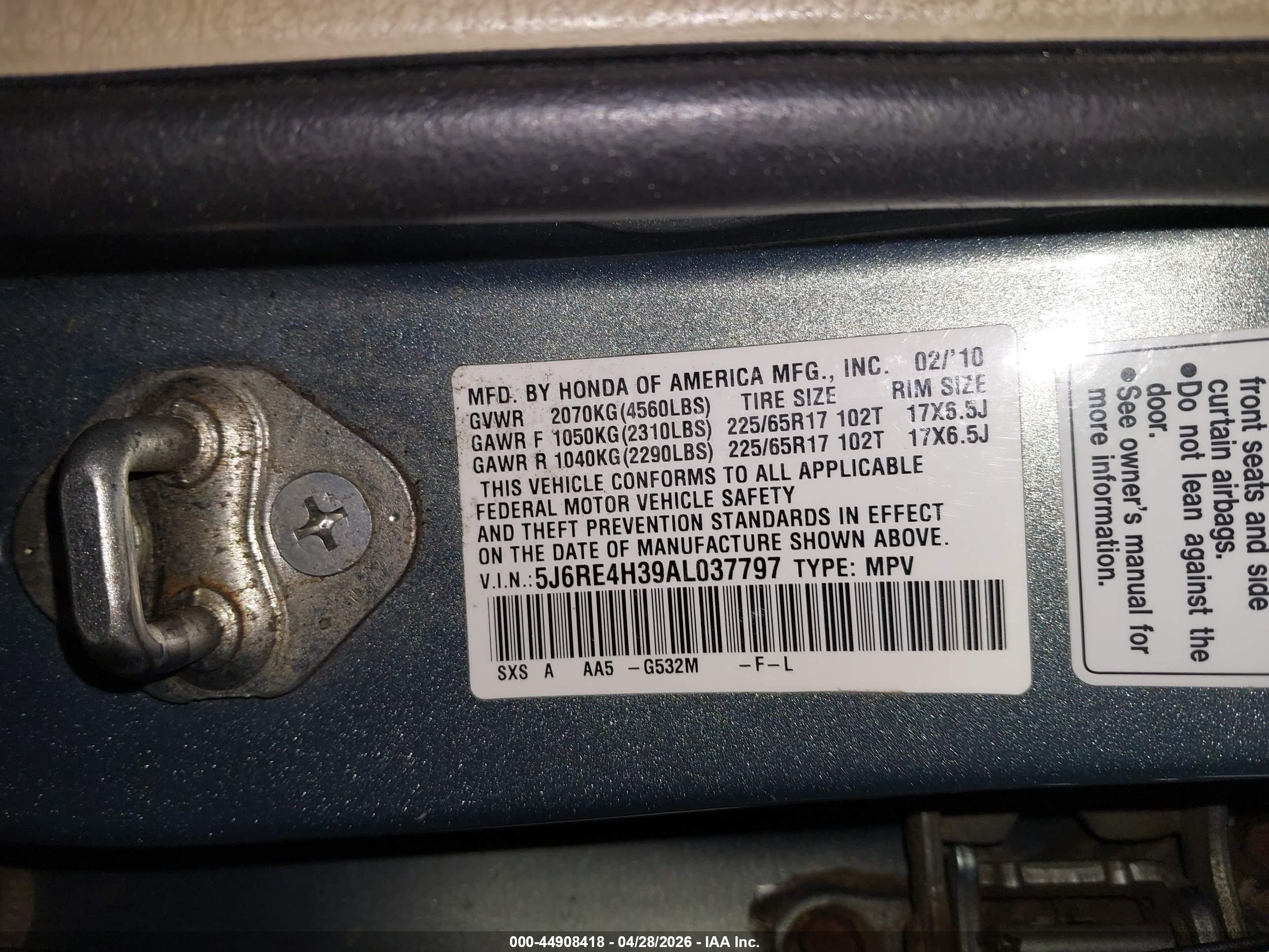 HONDA CR-V image 9