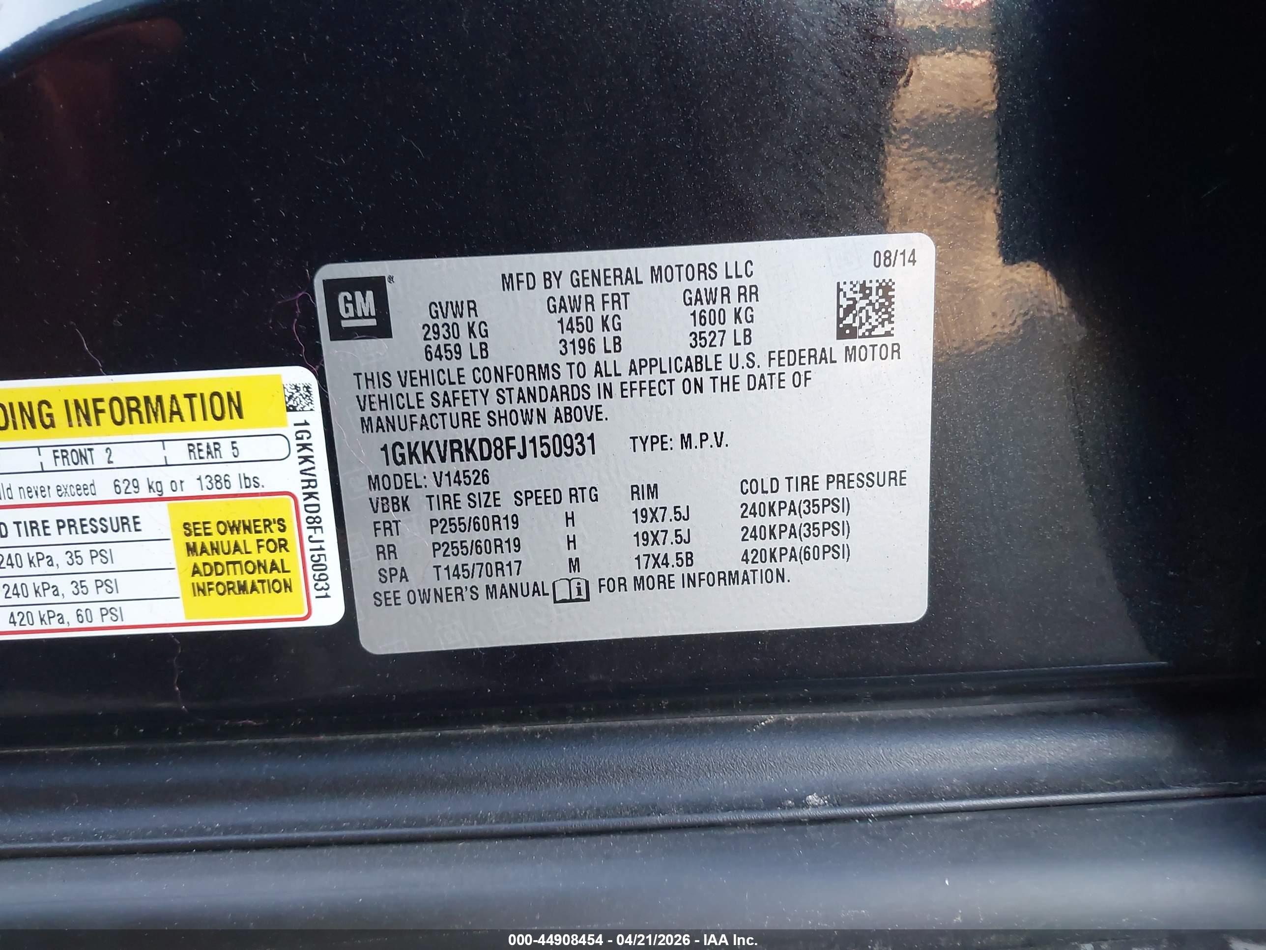 GMC ACADIA image 9
