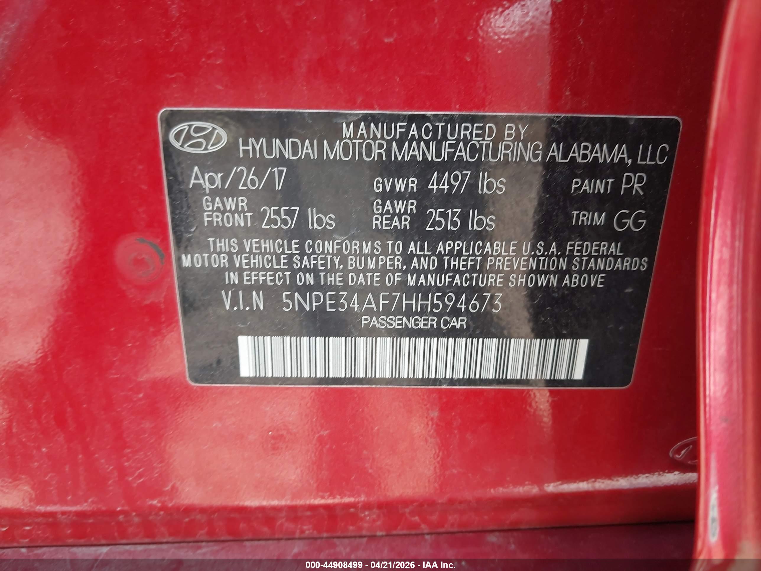 HYUNDAI SONATA image 9