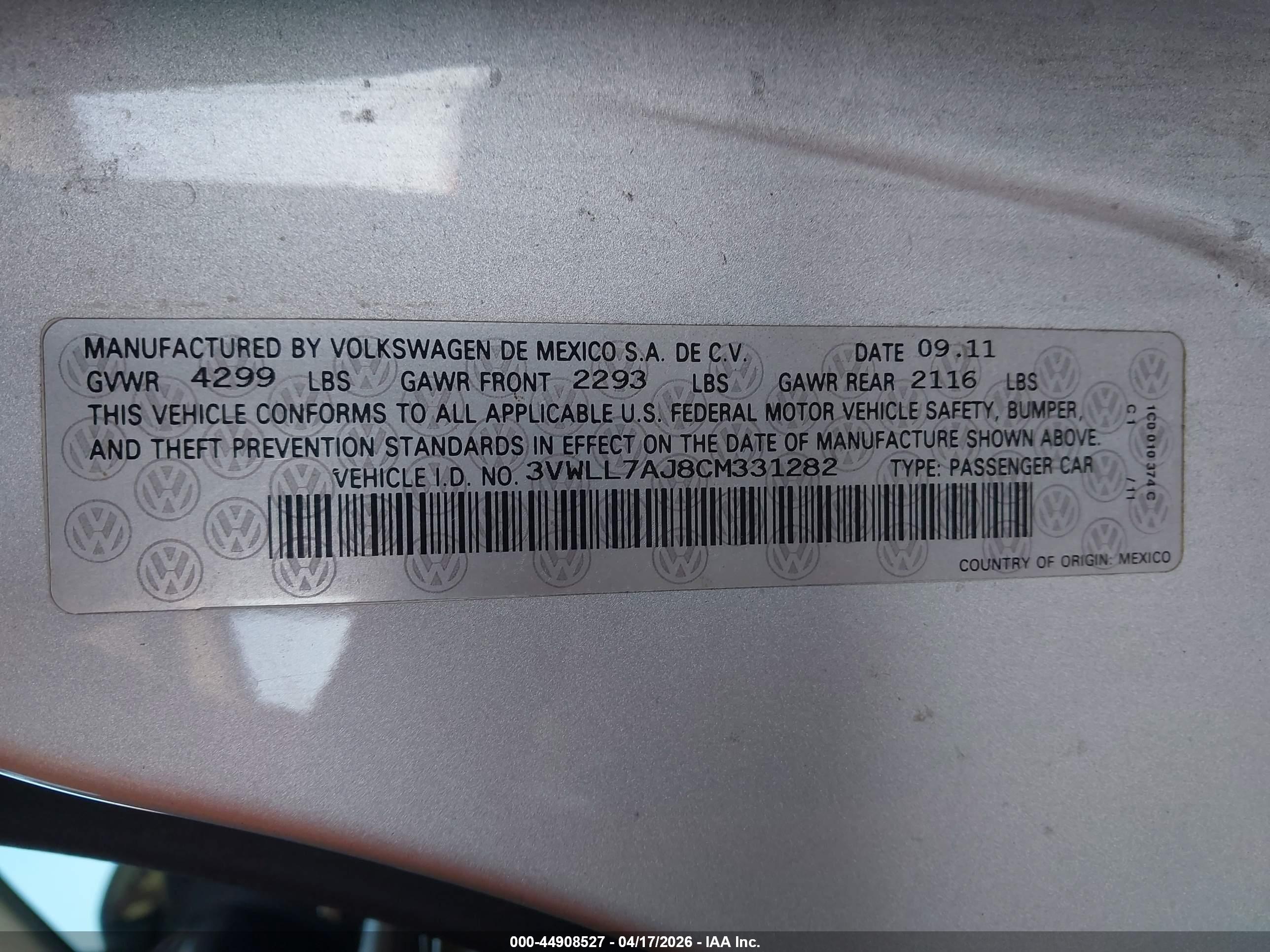 VOLKSWAGEN JETTA image 9