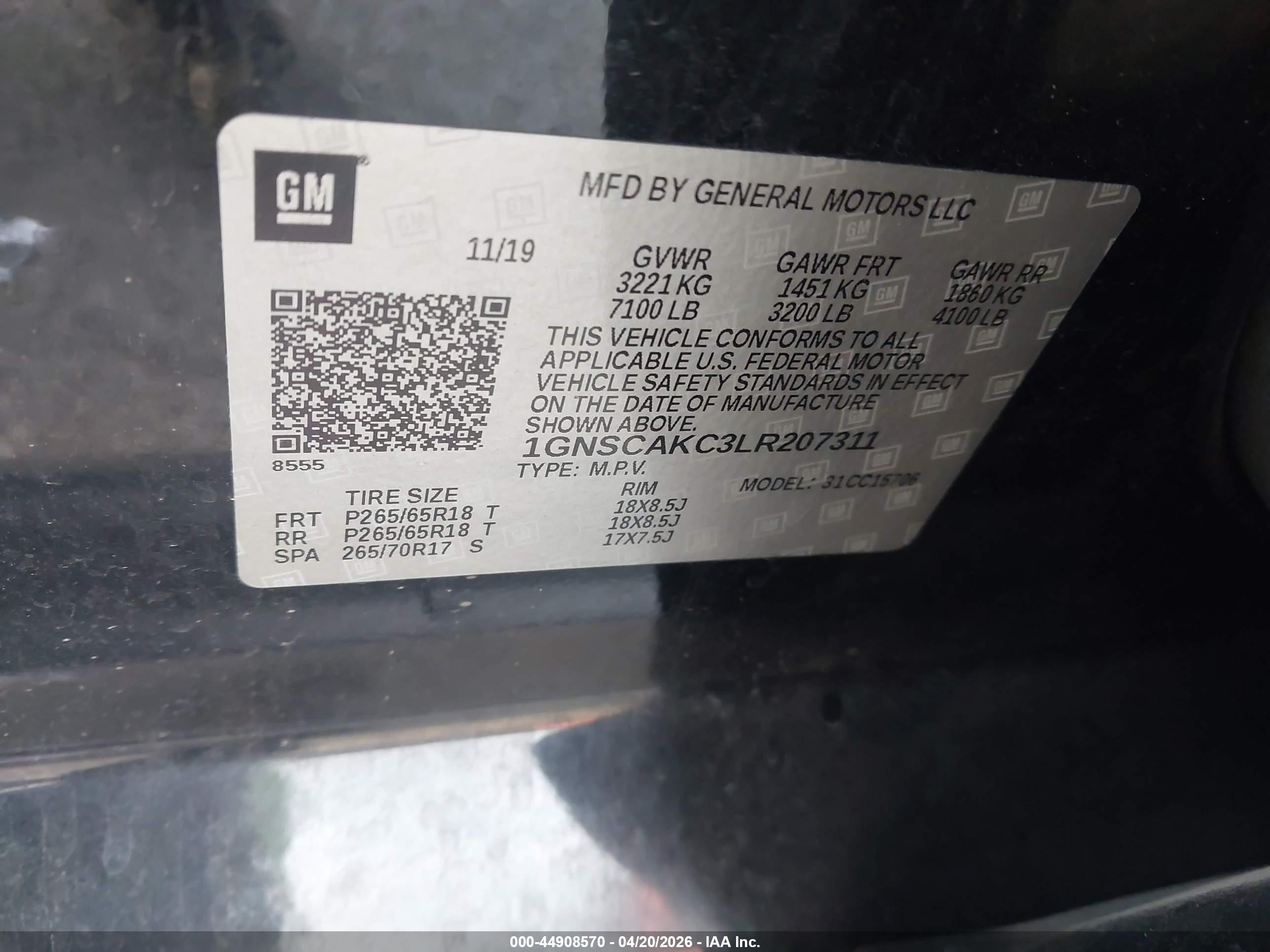 CHEVROLET TAHOE image 9