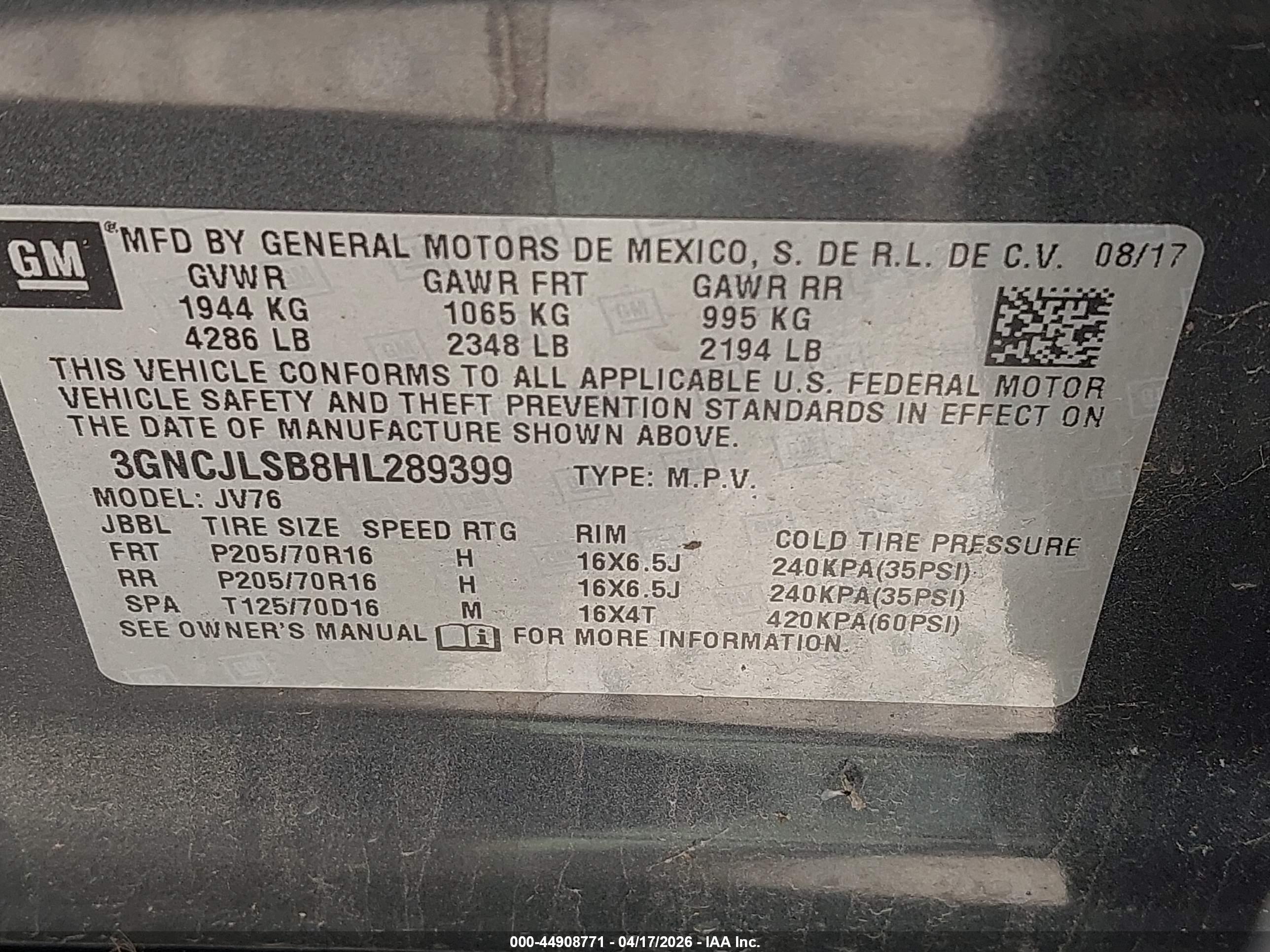 CHEVROLET TRAX image 9