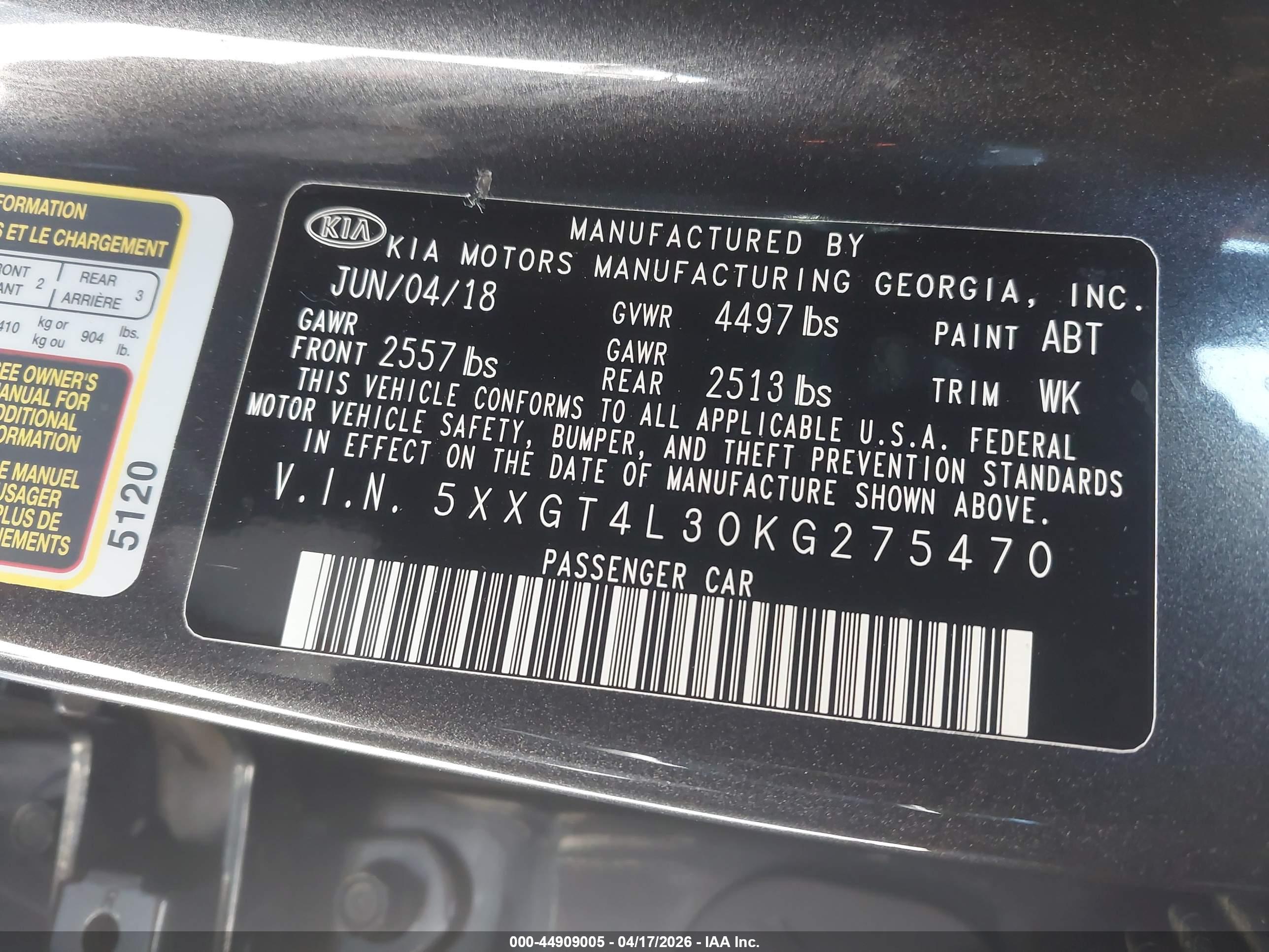 KIA OPTIMA image 9