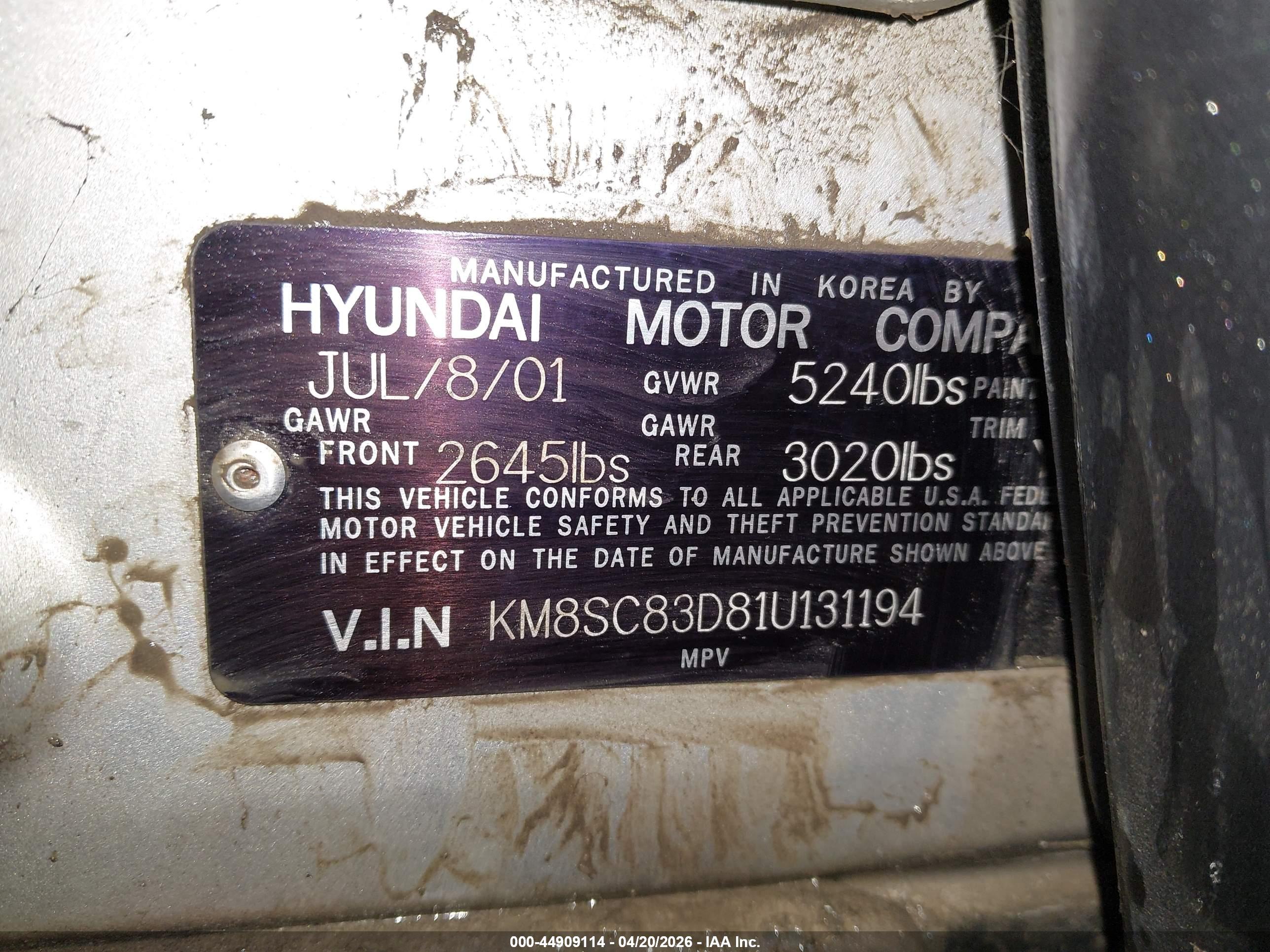 HYUNDAI SANTA image 9
