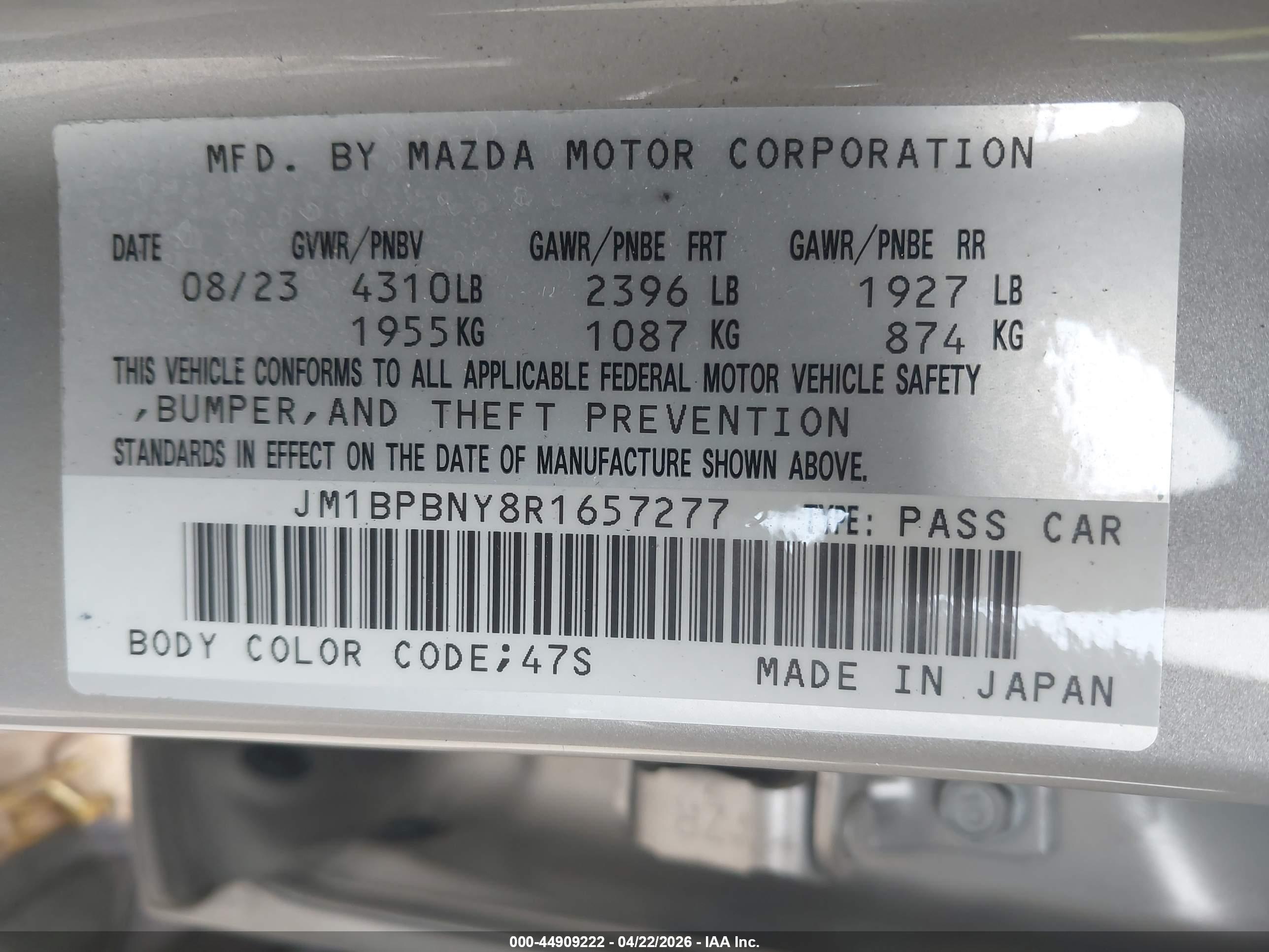 MAZDA MAZDA3 image 9