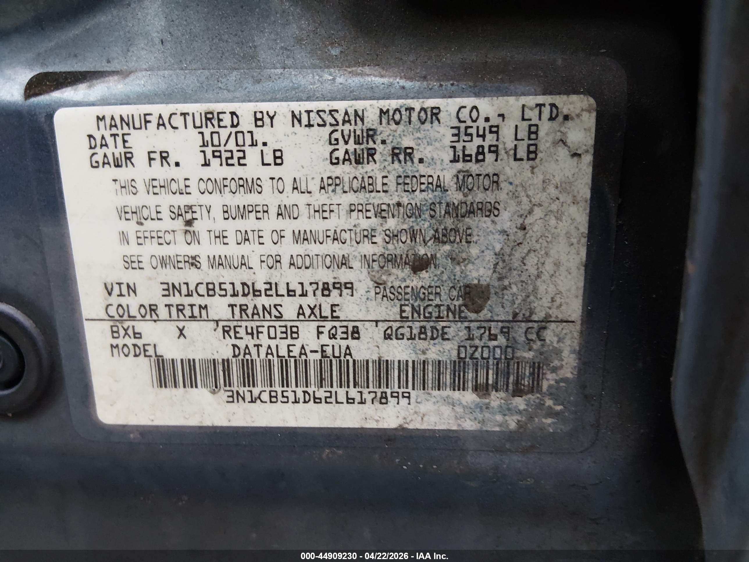 NISSAN SENTRA image 9