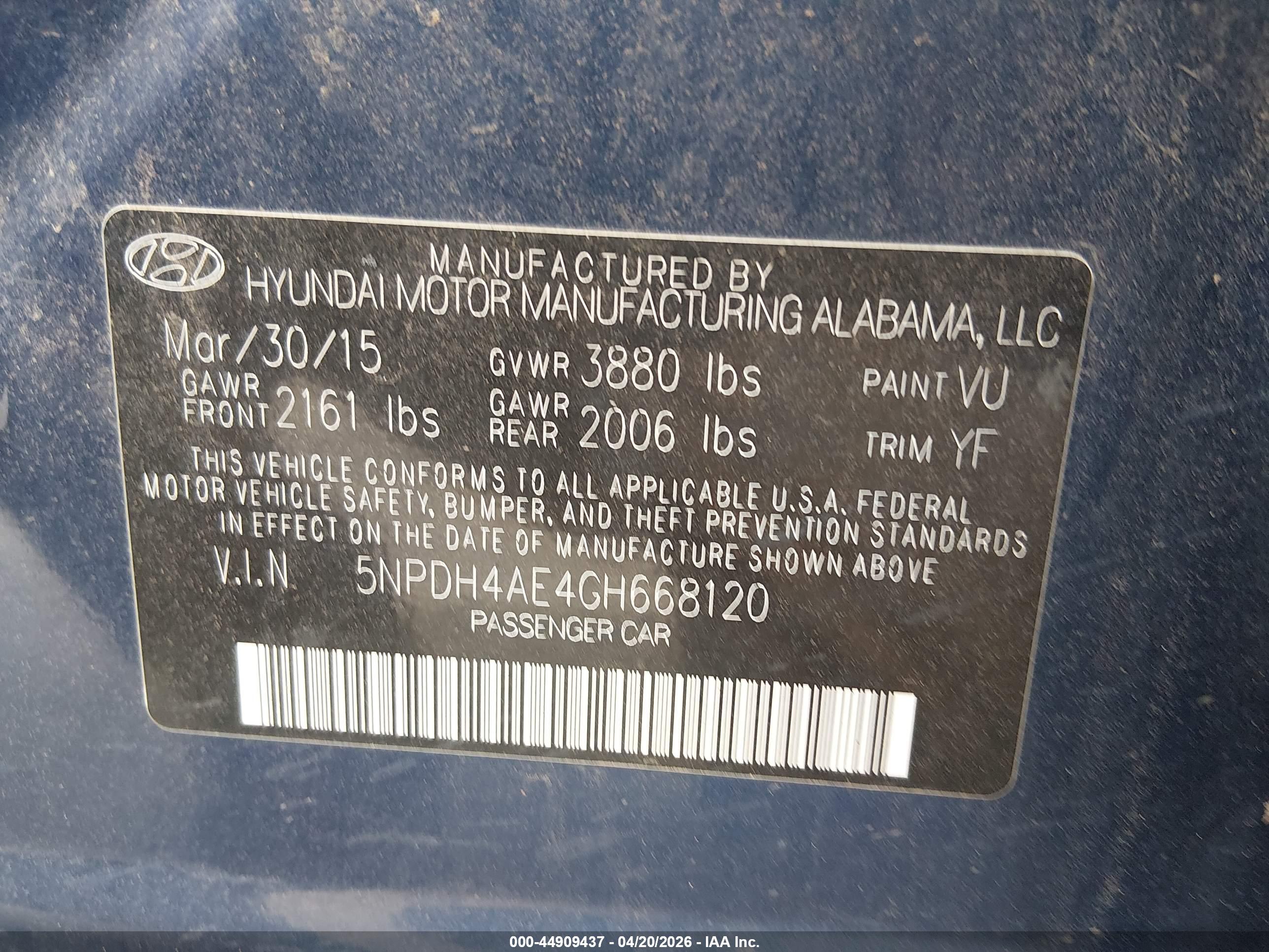 HYUNDAI ELANTRA image 9