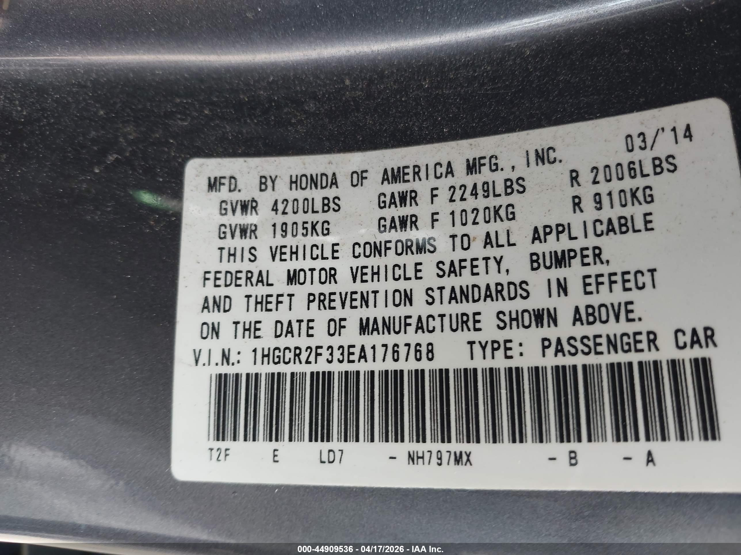 HONDA ACCORD image 9