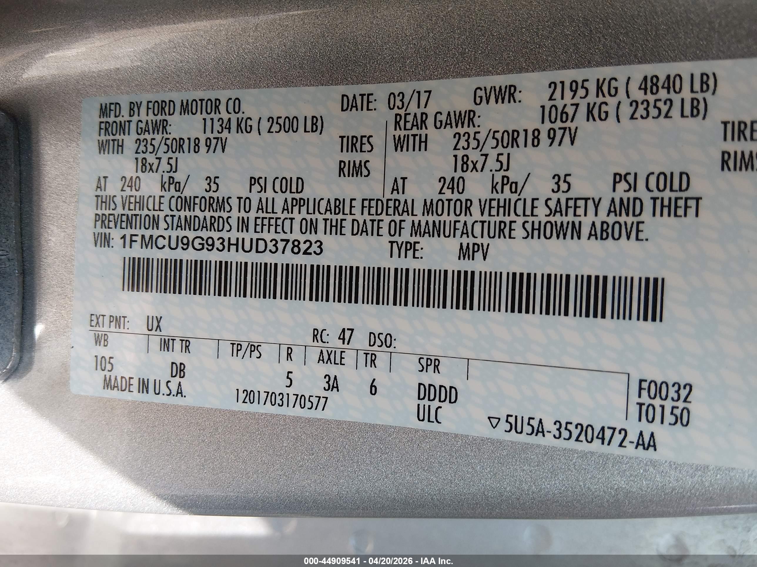 FORD ESCAPE image 9