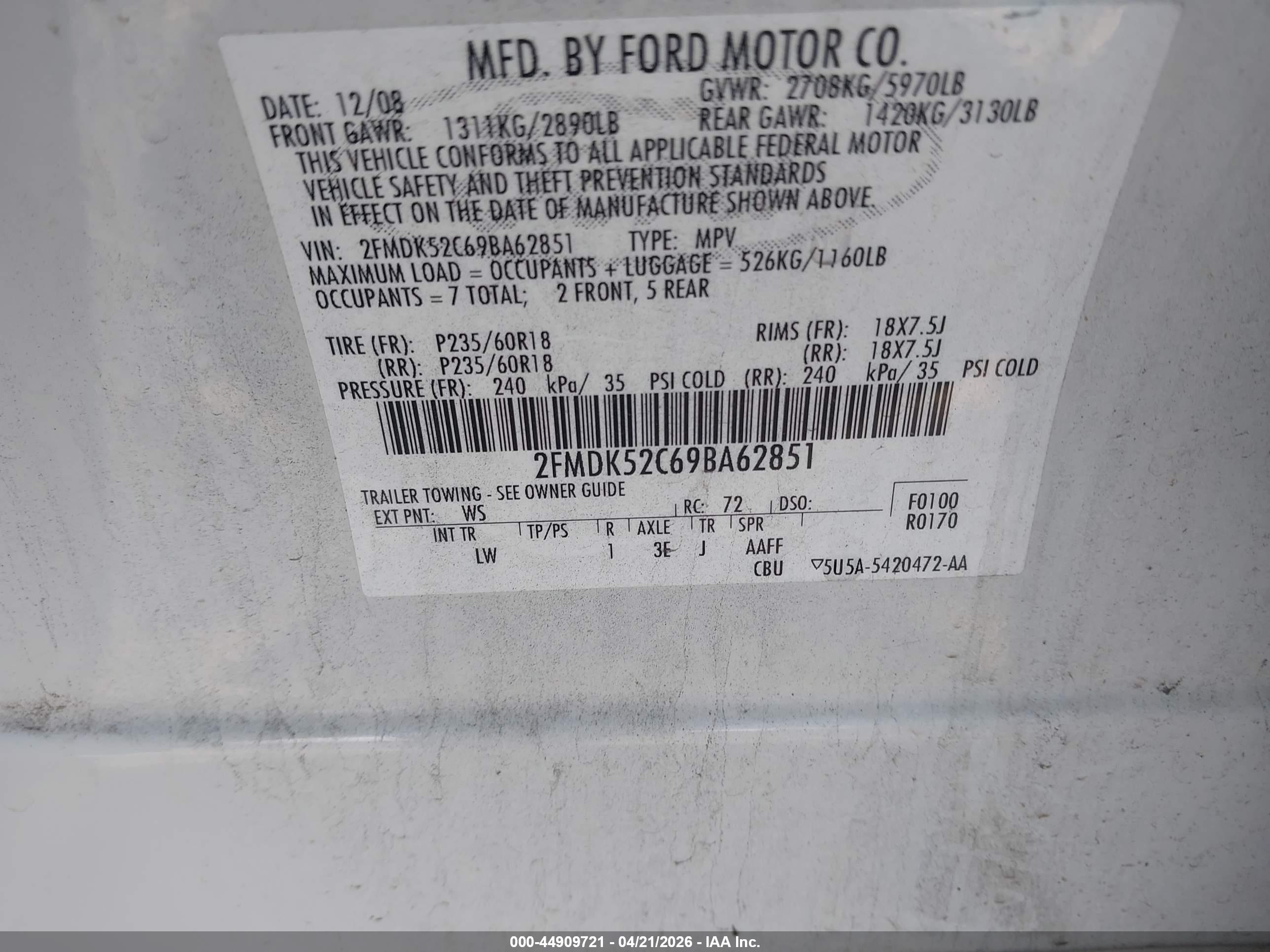 FORD FLEX image 9