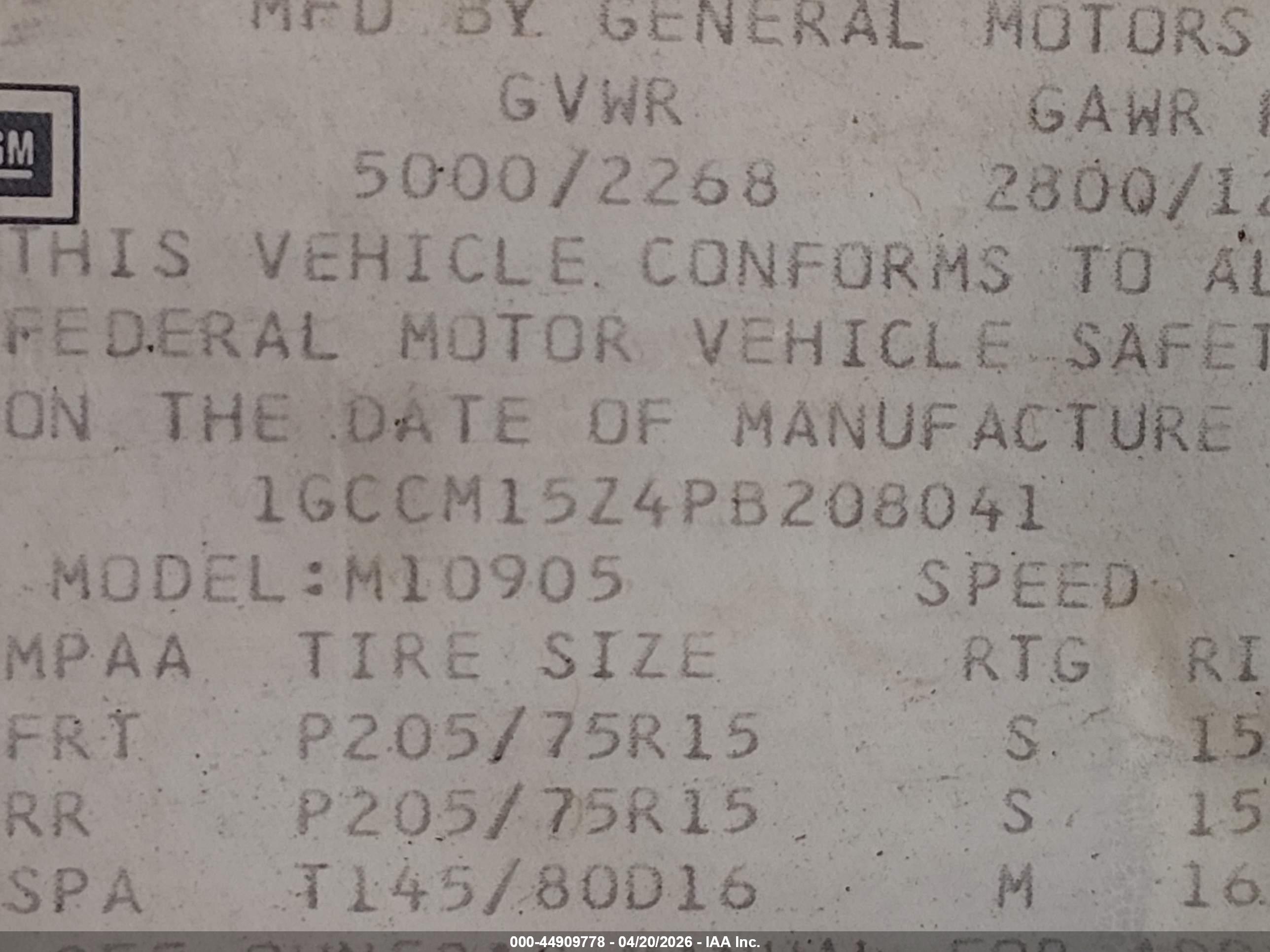 CHEVROLET ASTRO image 9
