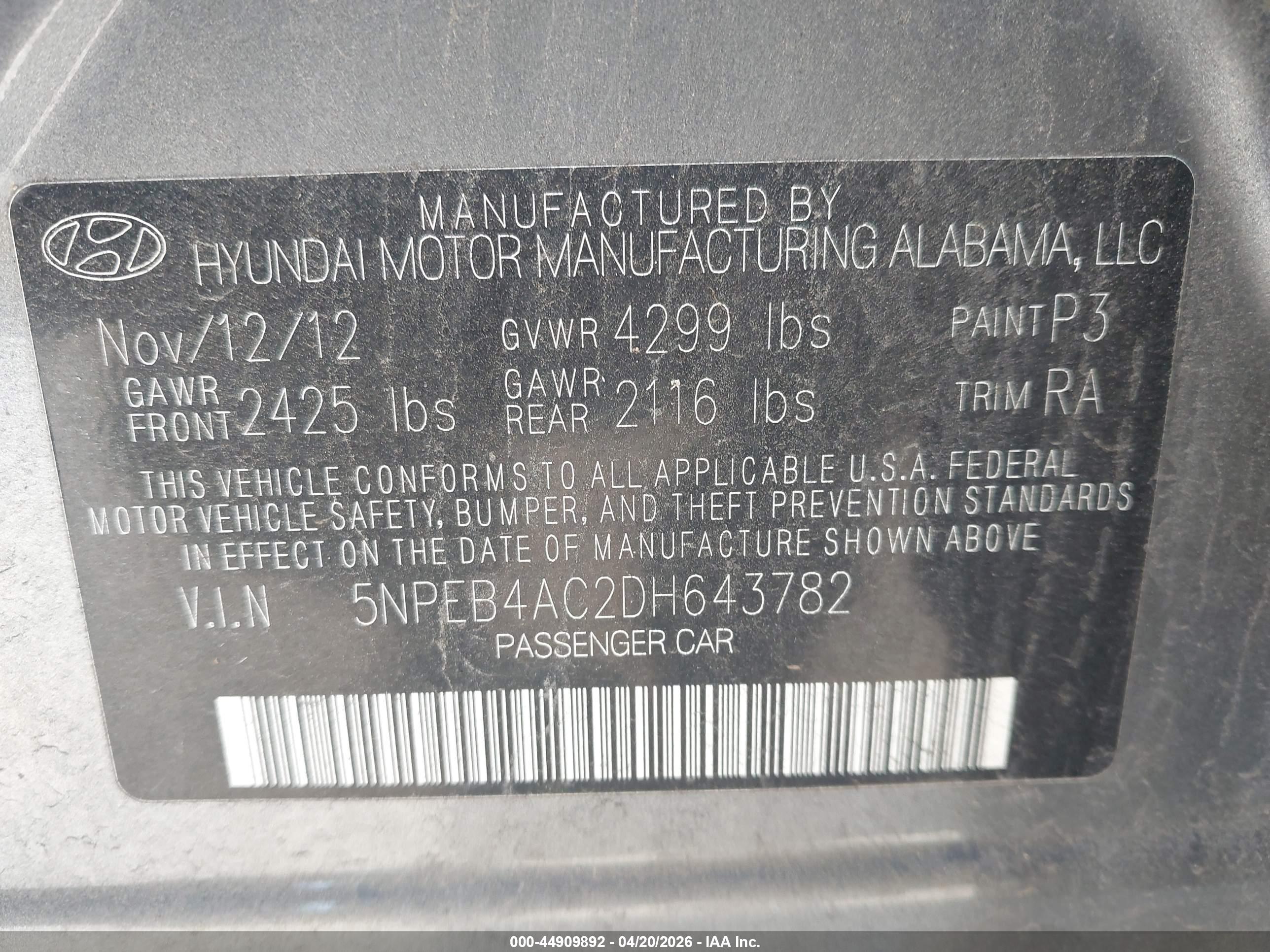 HYUNDAI SONATA image 9