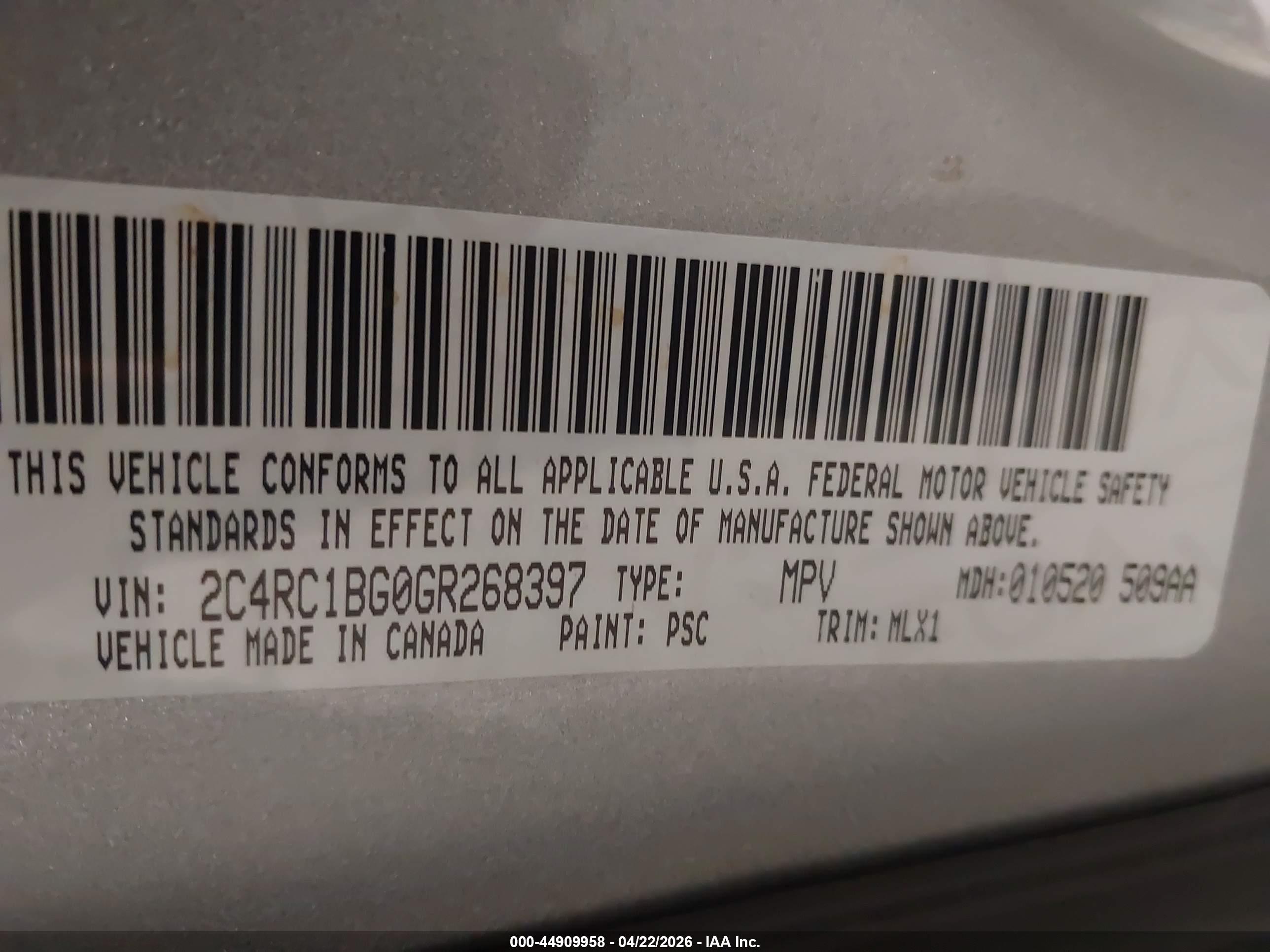 CHRYSLER TOWN image 9