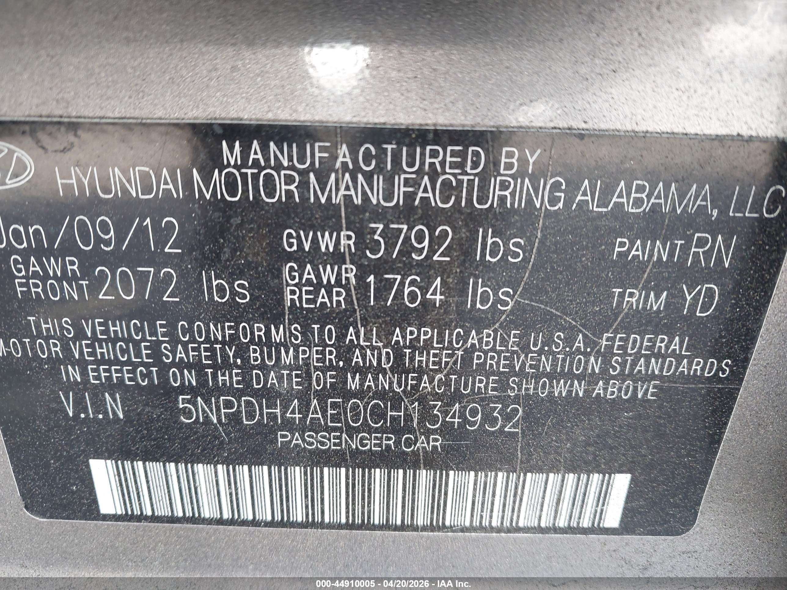 HYUNDAI ELANTRA image 9