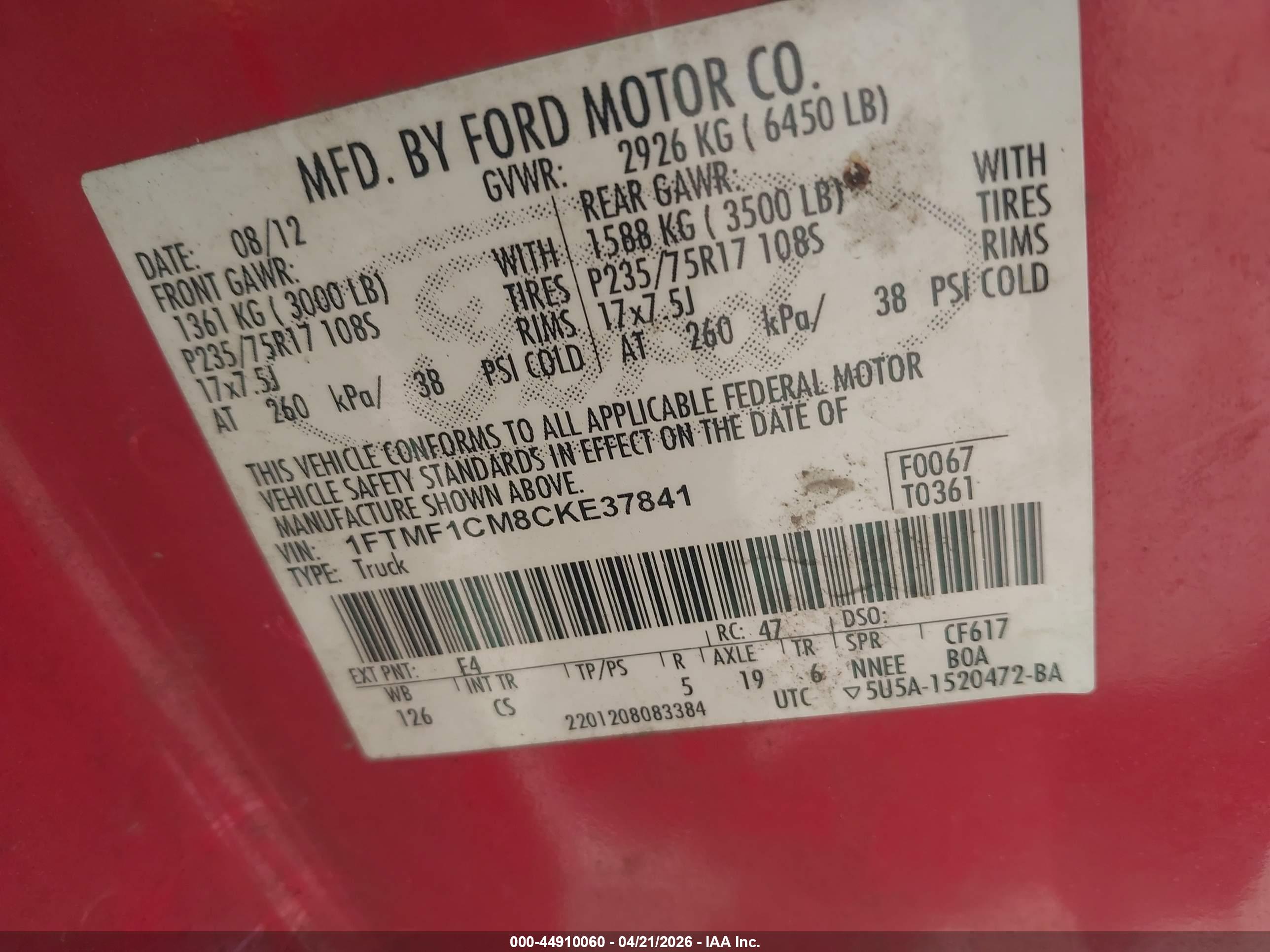 FORD F-150 image 9