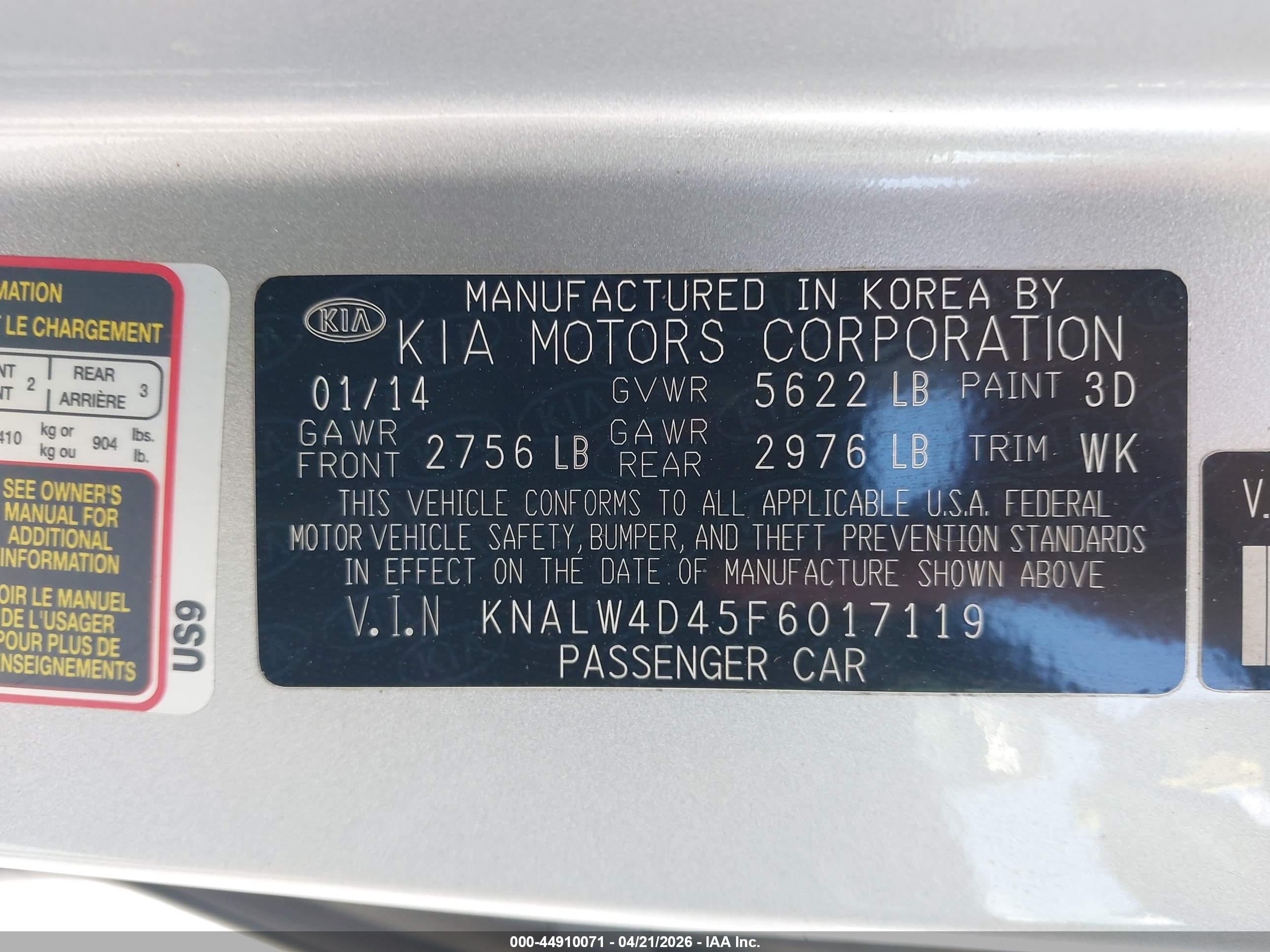 KIA K900 image 9