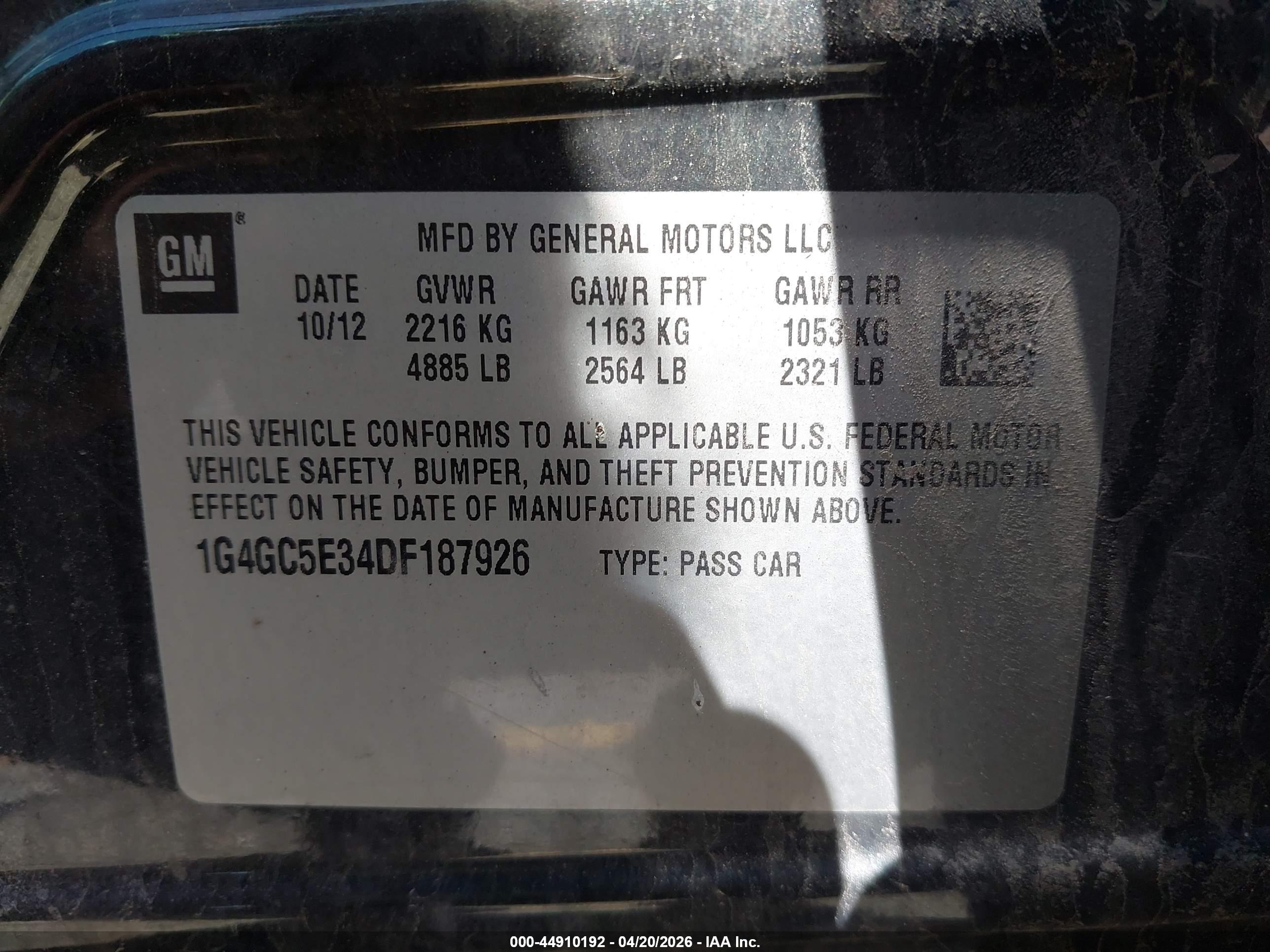 BUICK LACROSSE image 9
