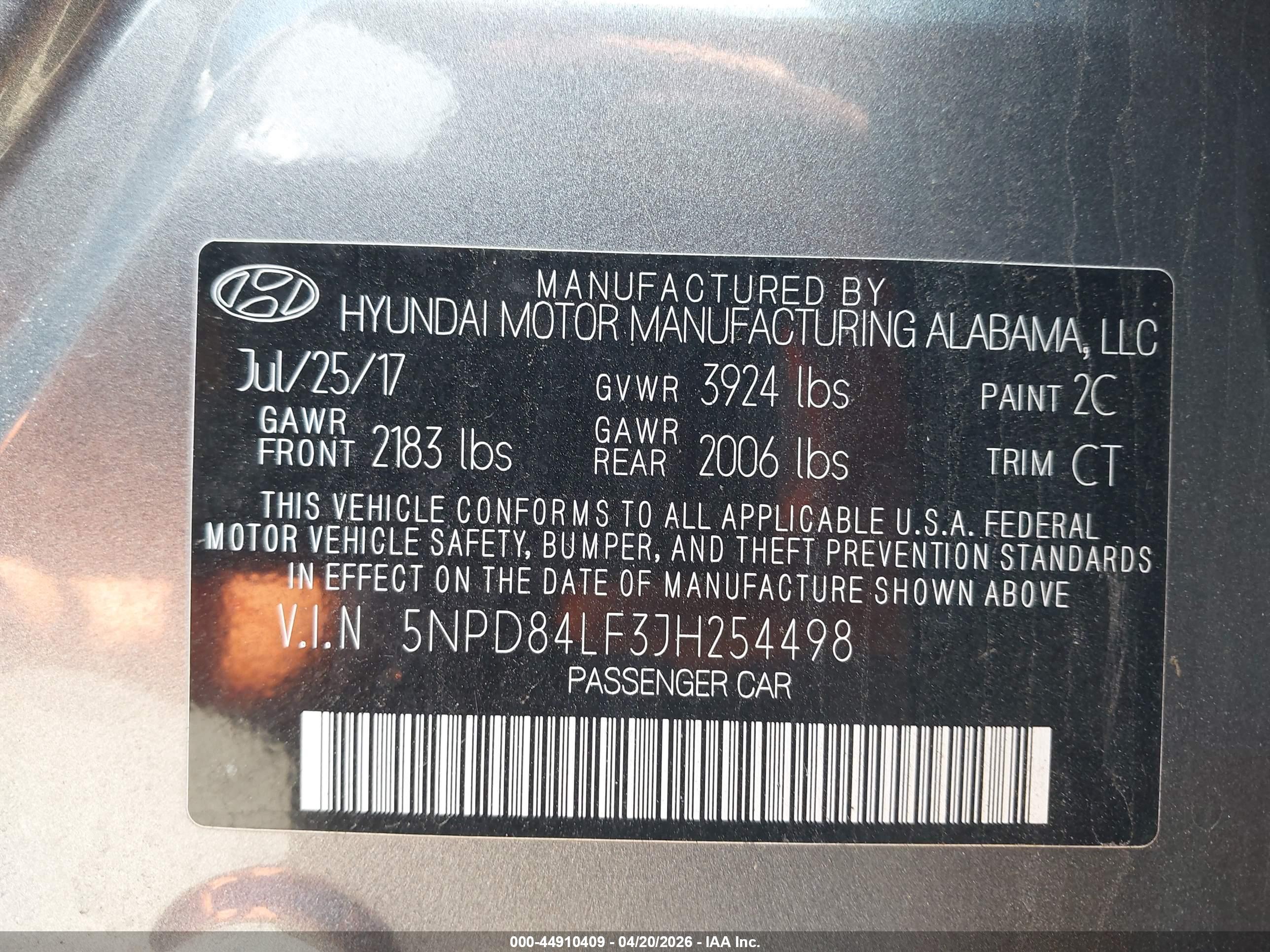 HYUNDAI ELANTRA image 9