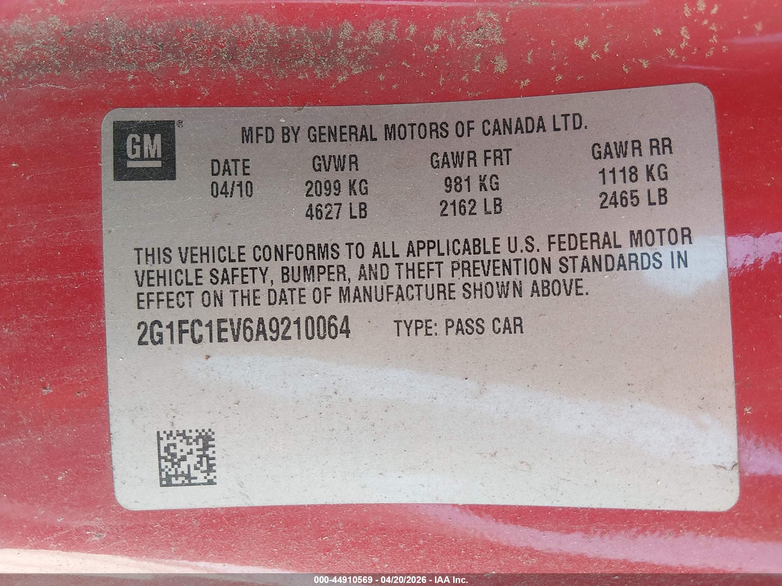 CHEVROLET CAMARO image 9