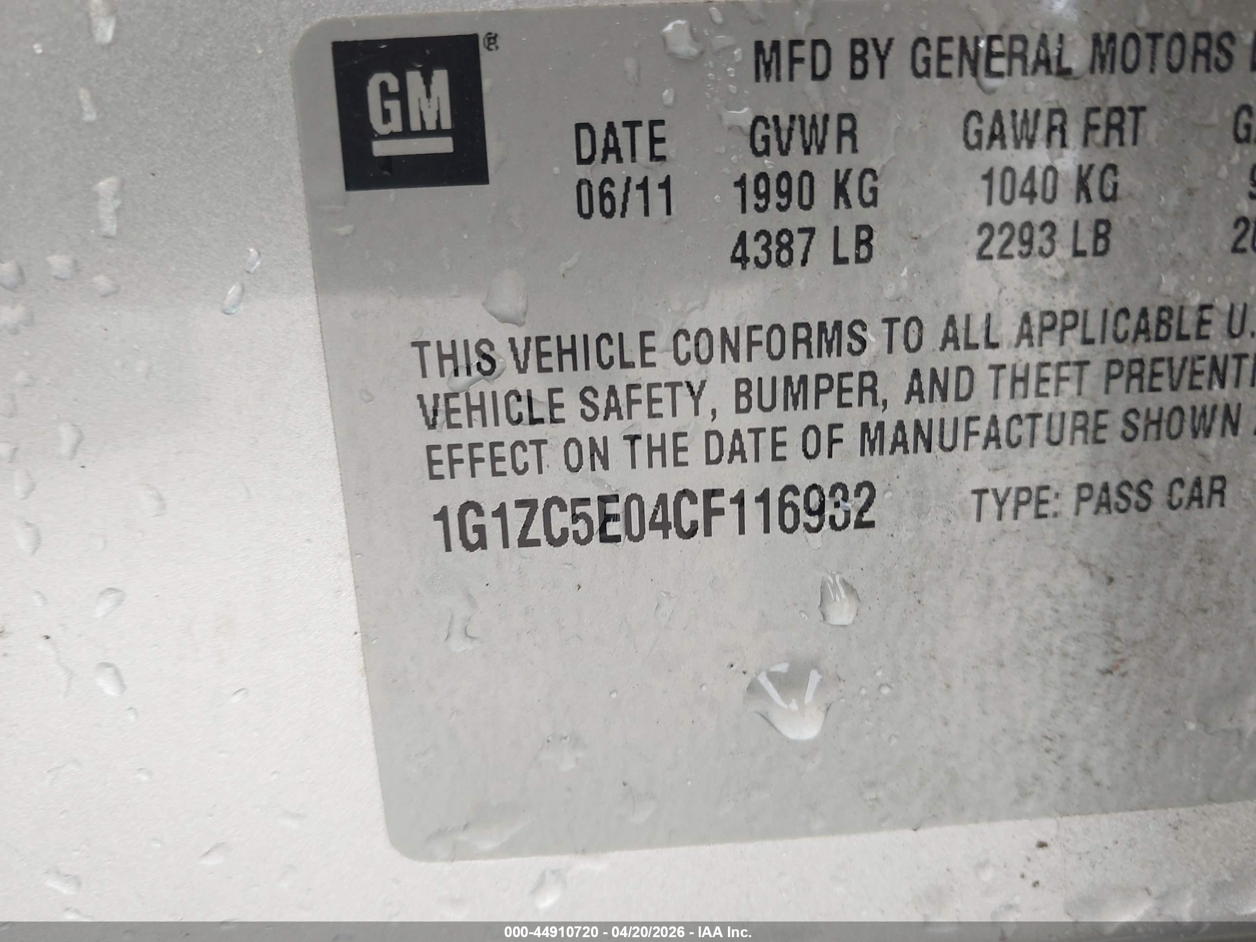 CHEVROLET MALIBU image 9