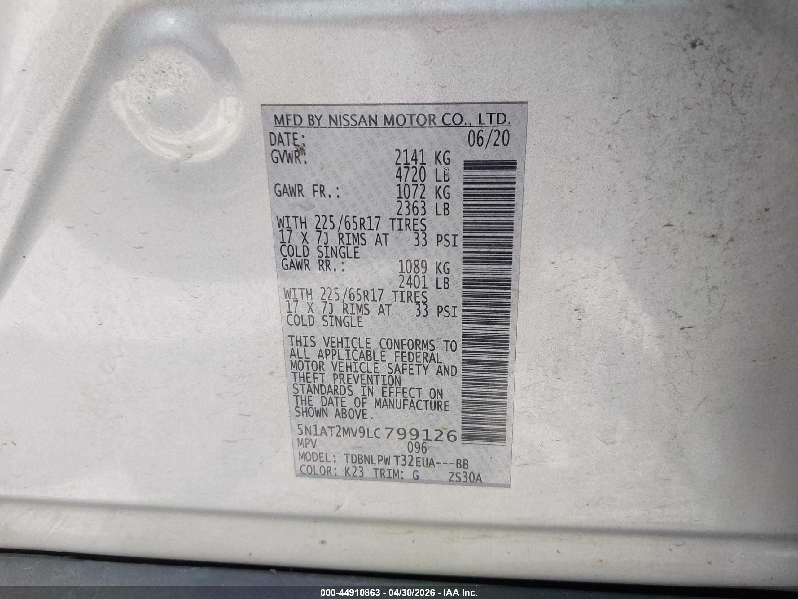 NISSAN ROGUE image 9