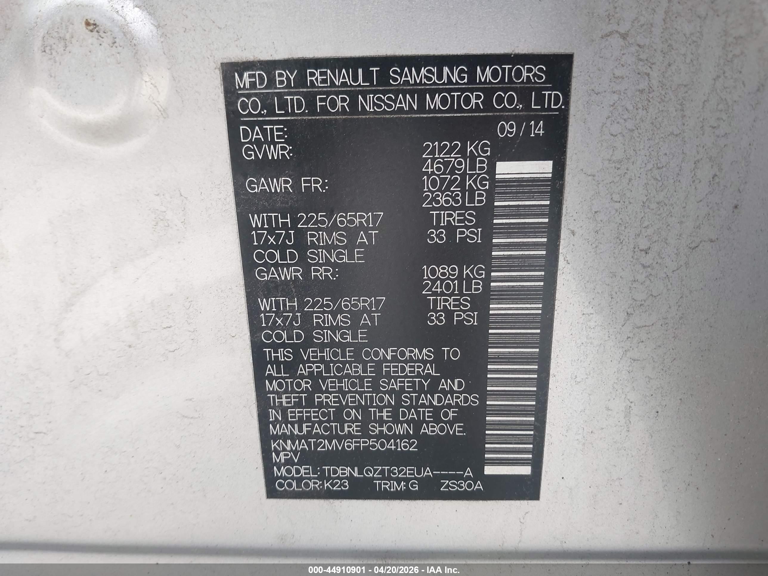 NISSAN ROGUE image 9