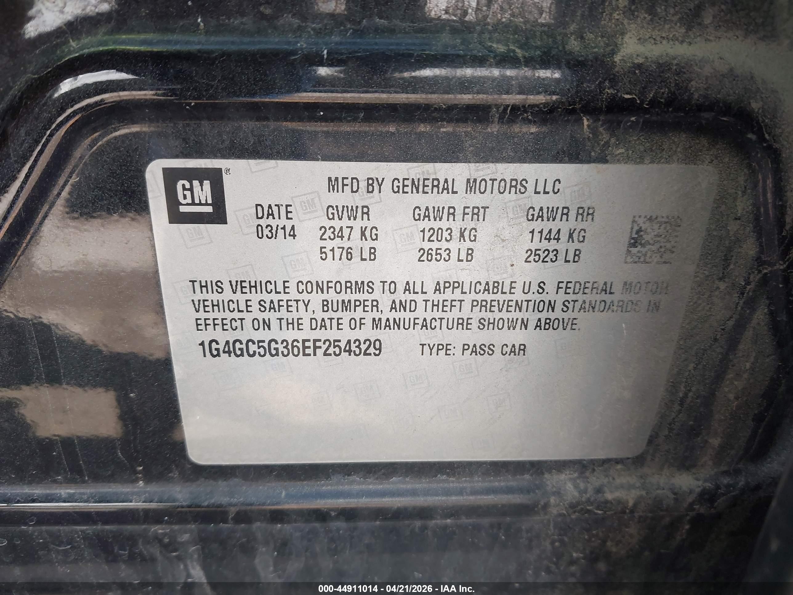 BUICK LACROSSE image 9