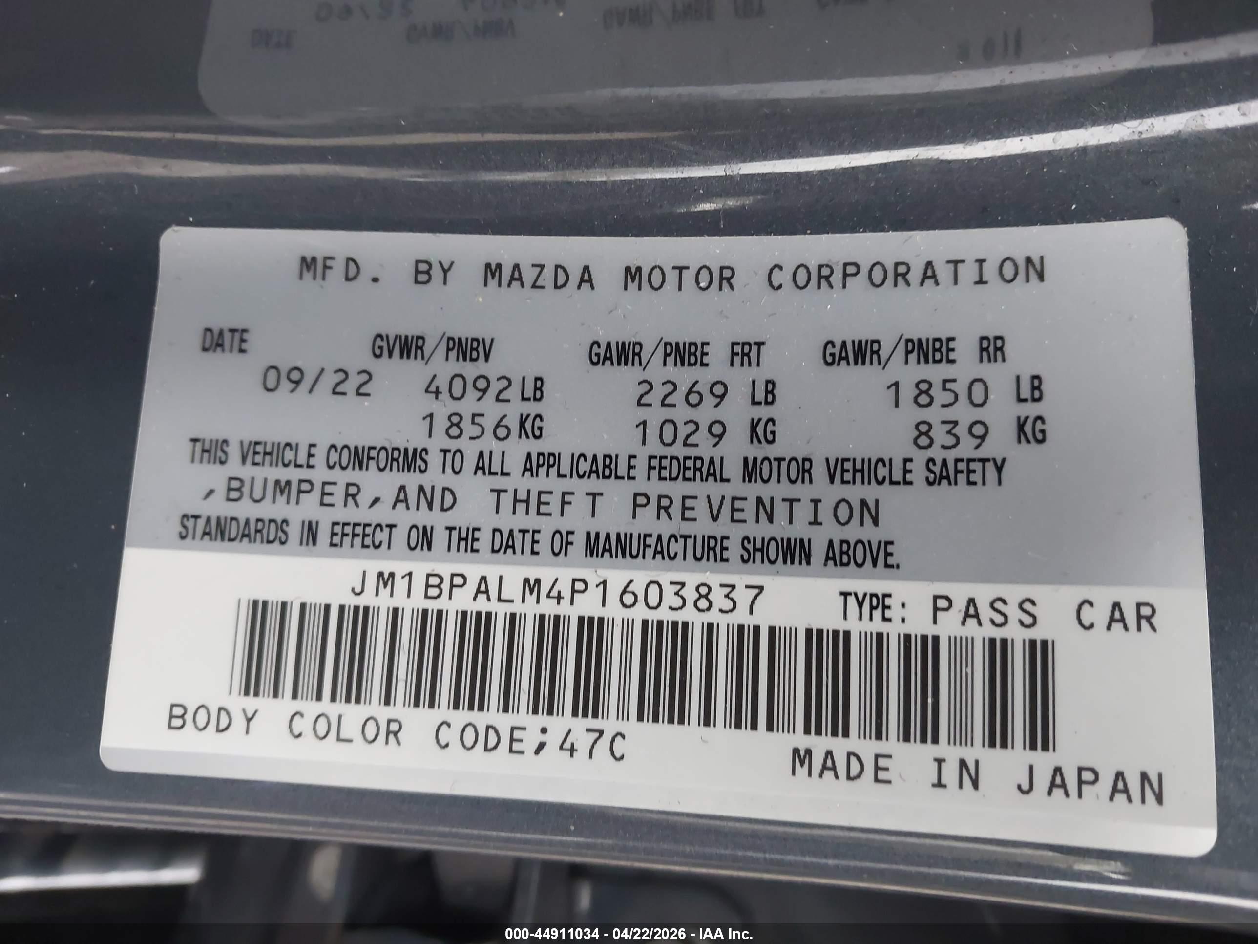 MAZDA MAZDA3 image 9