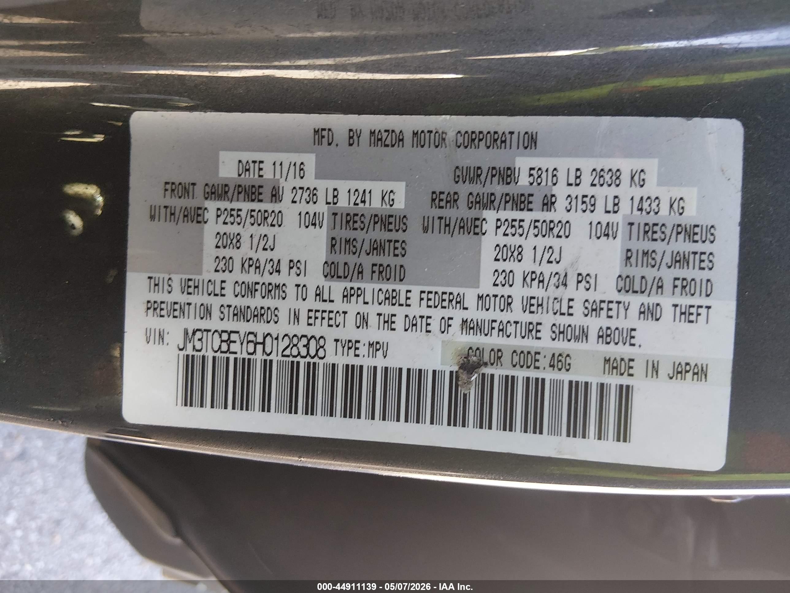 MAZDA CX-9 image 9