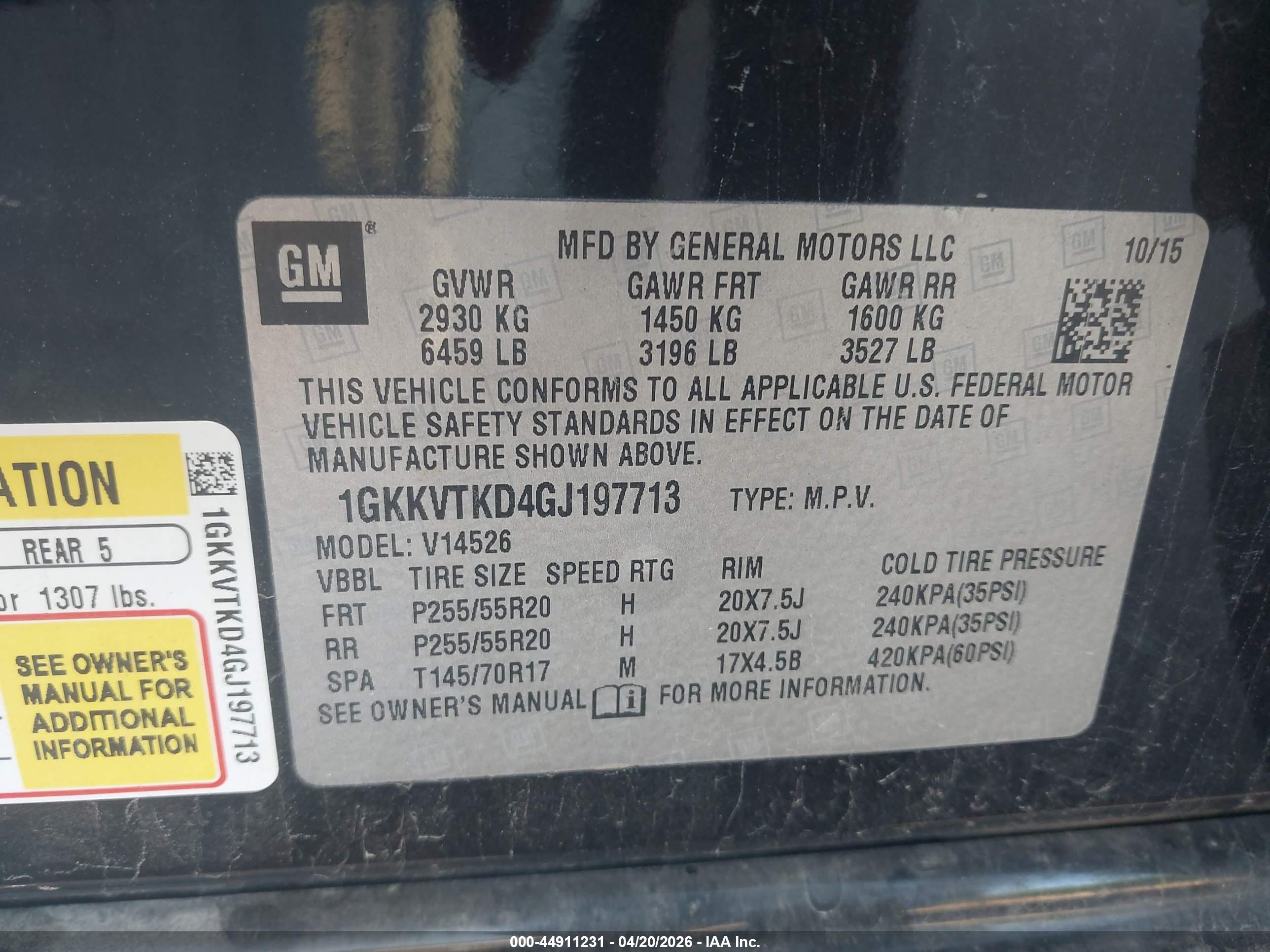 GMC ACADIA image 9