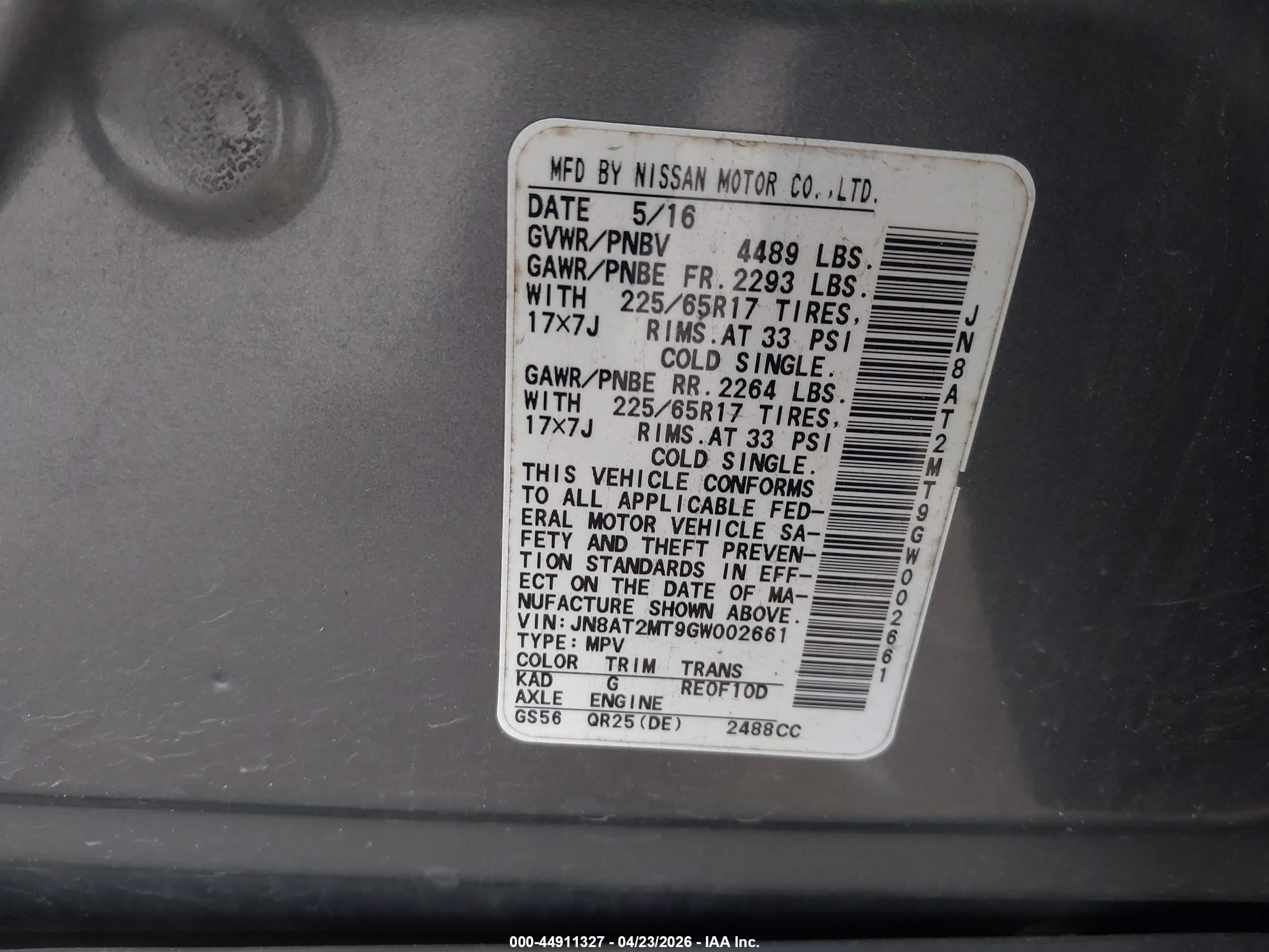 NISSAN ROGUE image 9