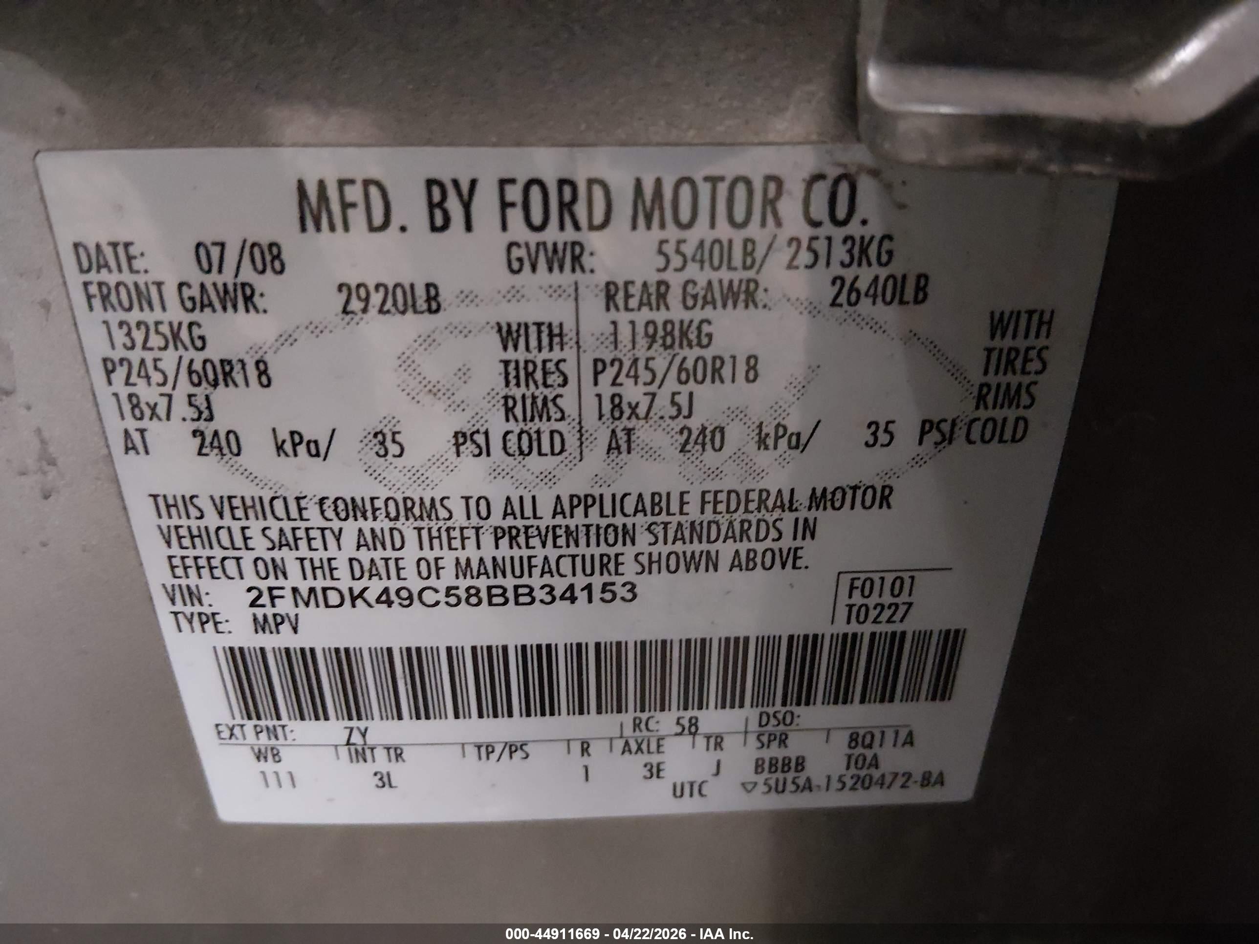 FORD EDGE image 9