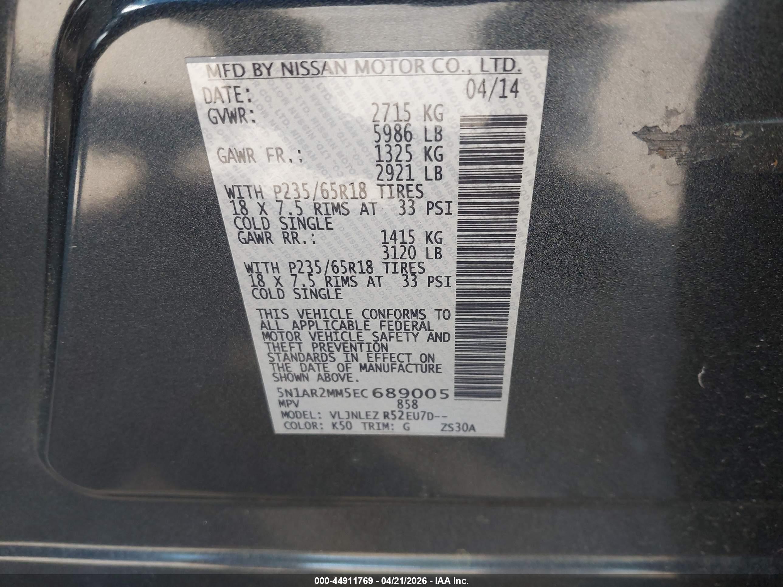 NISSAN PATHFINDER image 9