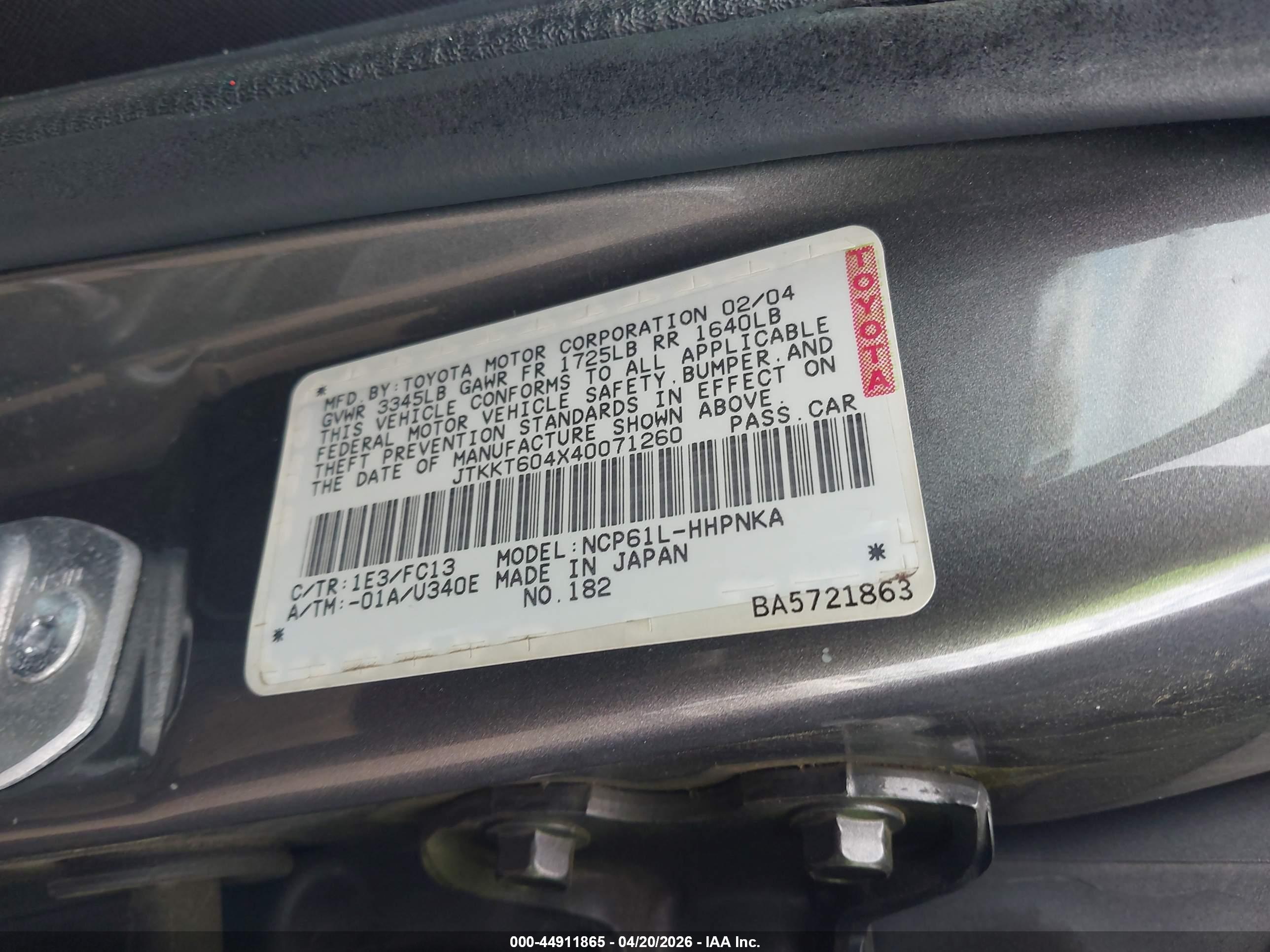 SCION XA image 9