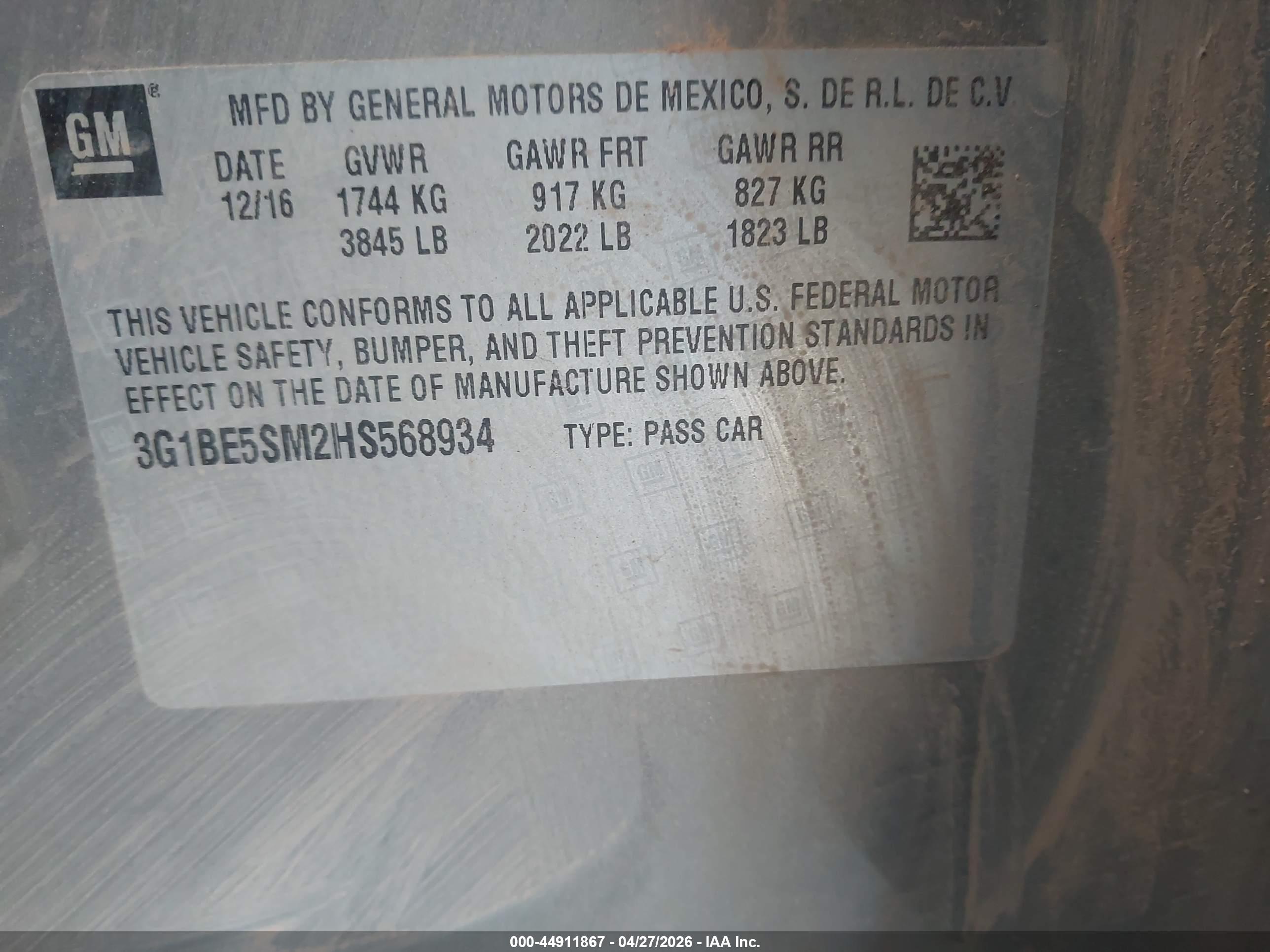 CHEVROLET CRUZE image 9