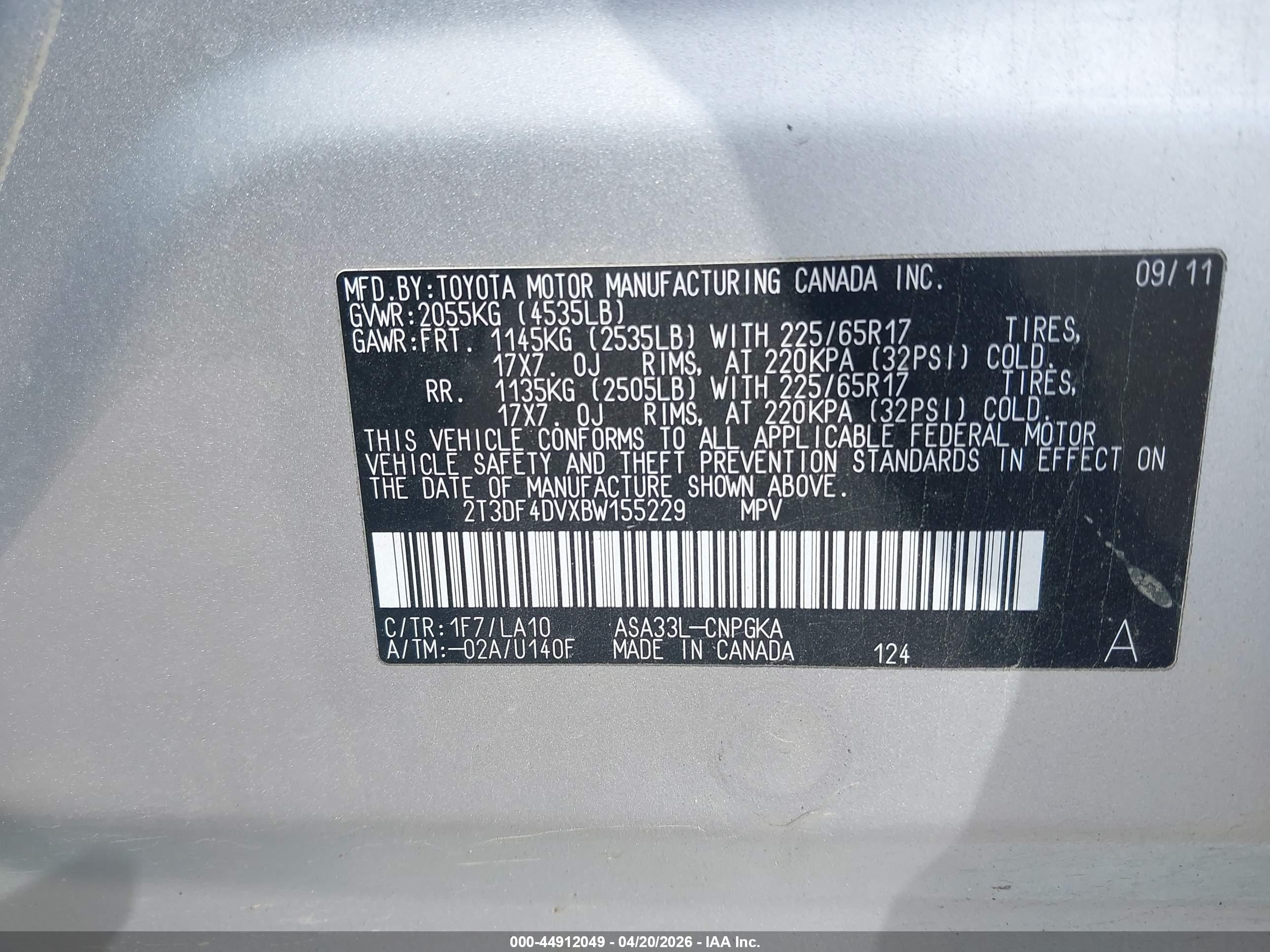 TOYOTA RAV4 image 9