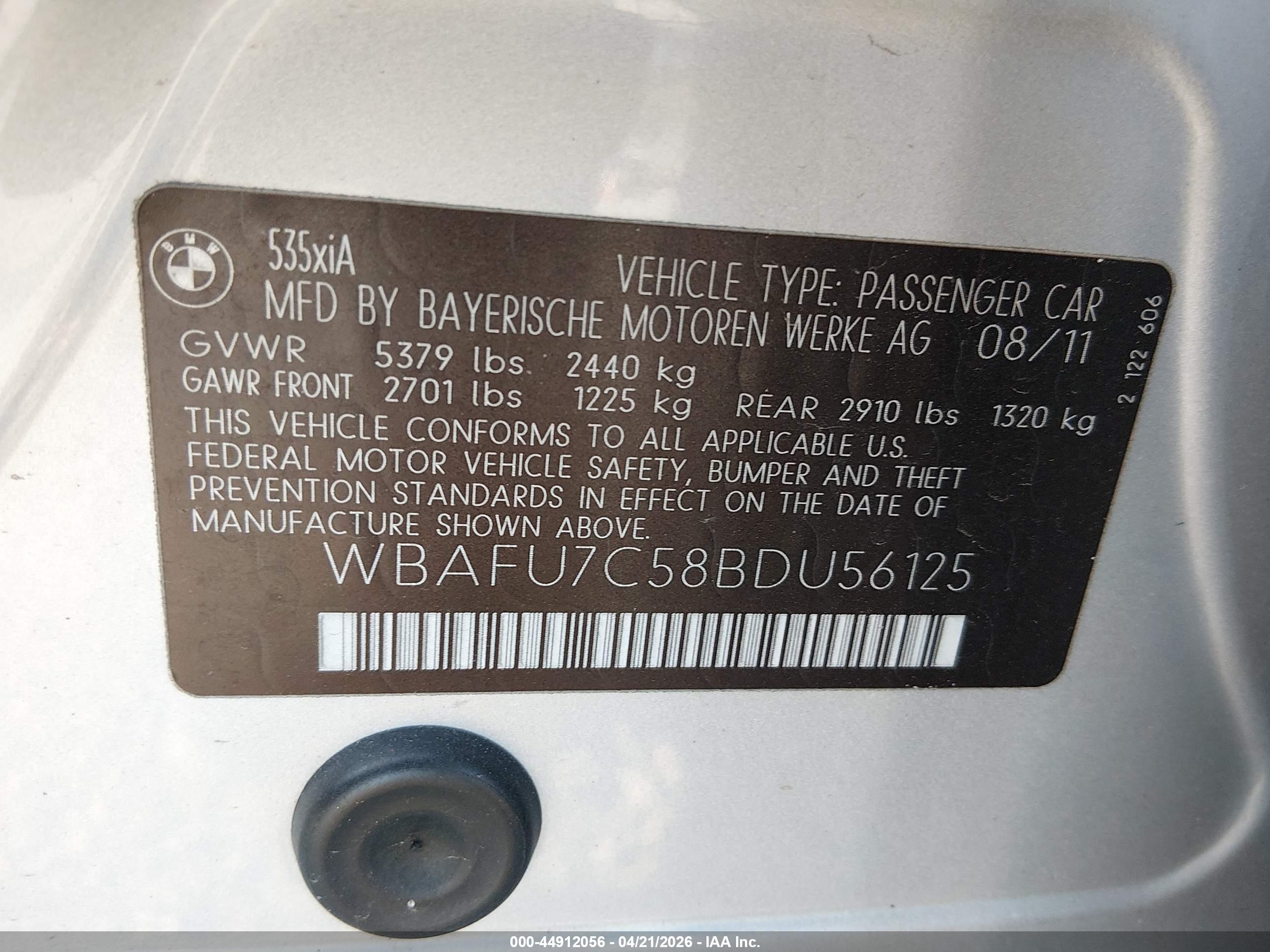 BMW 535I image 9