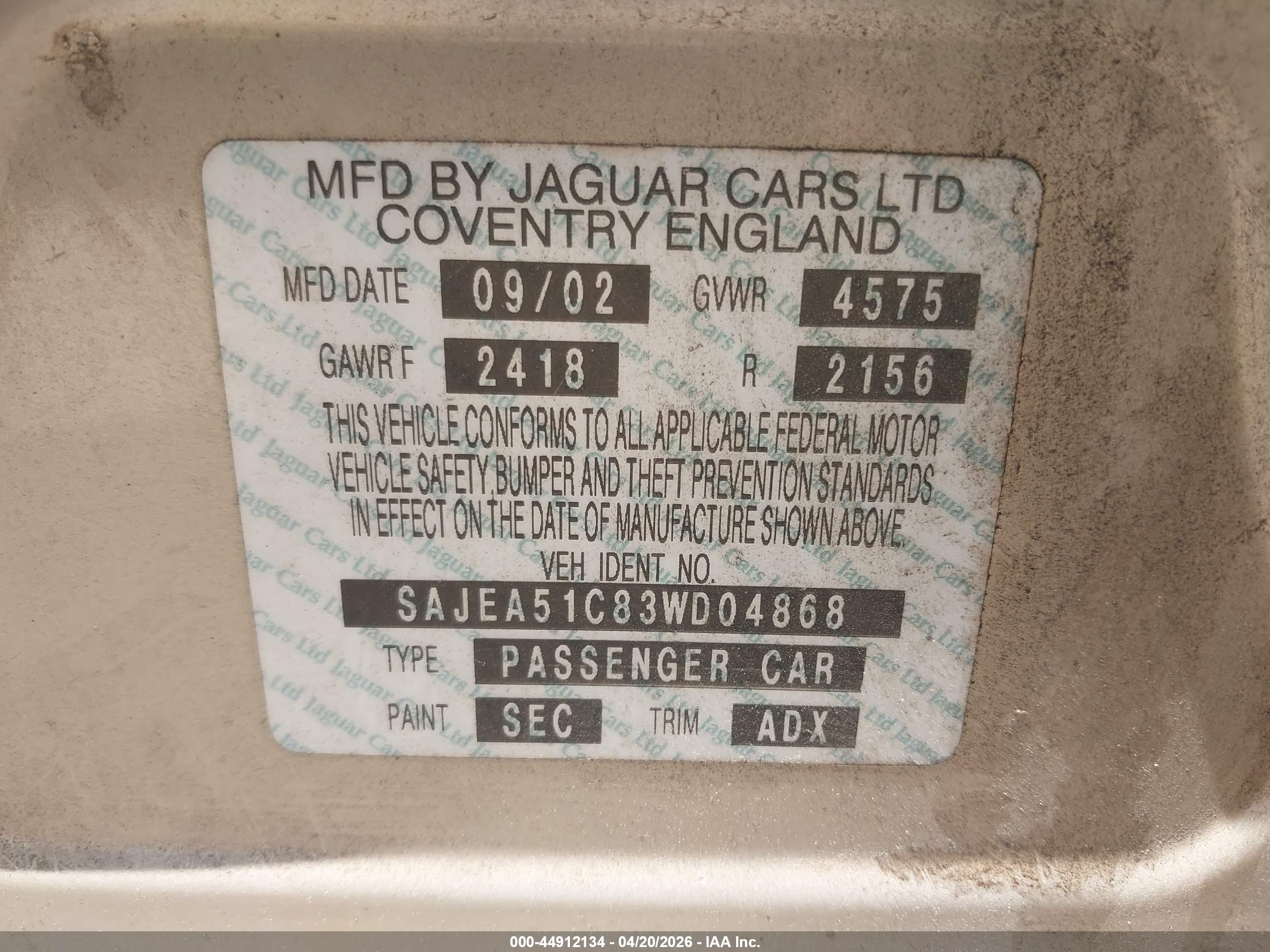 JAGUAR X-TYPE image 9