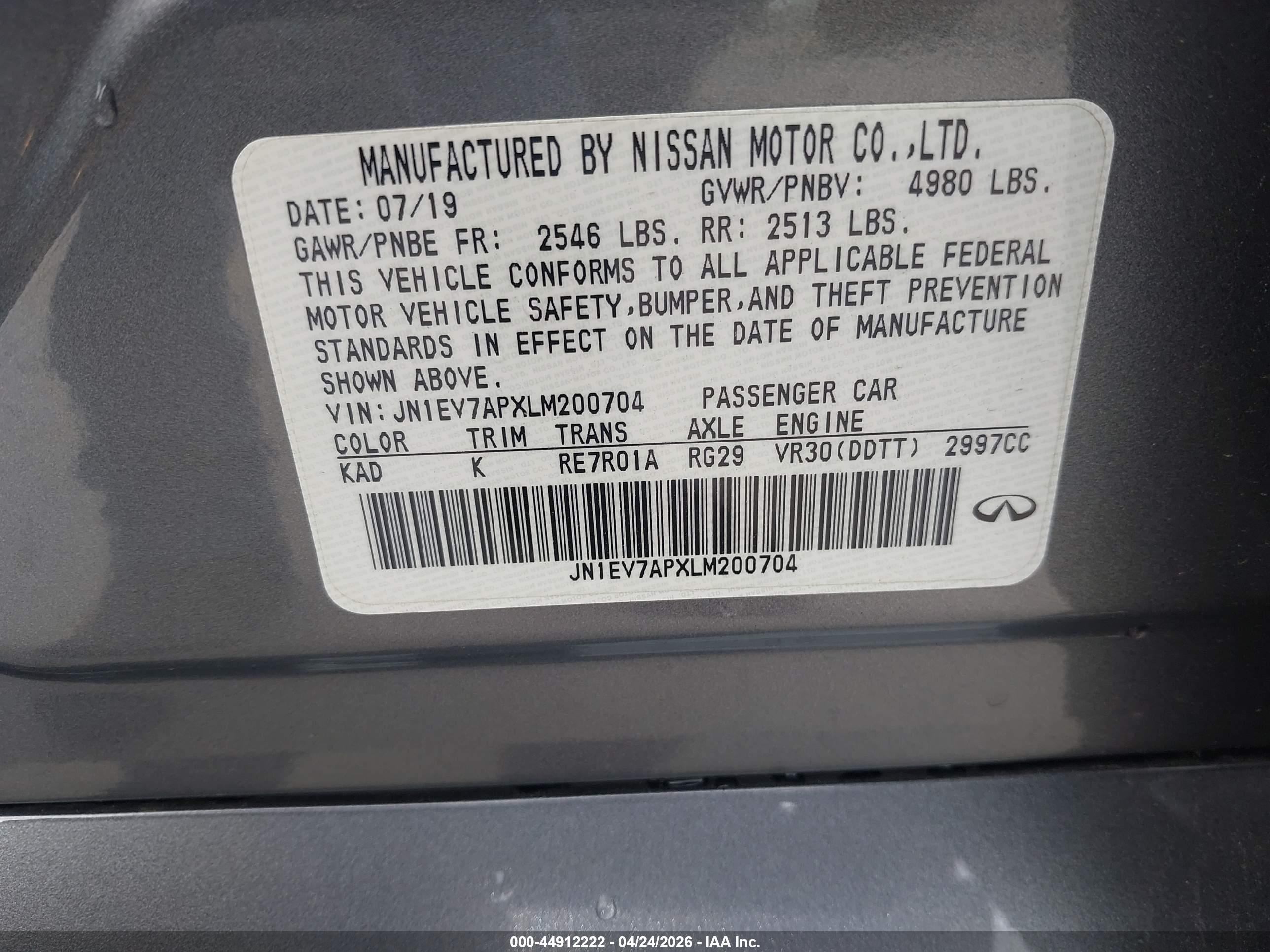 INFINITI Q50 image 9