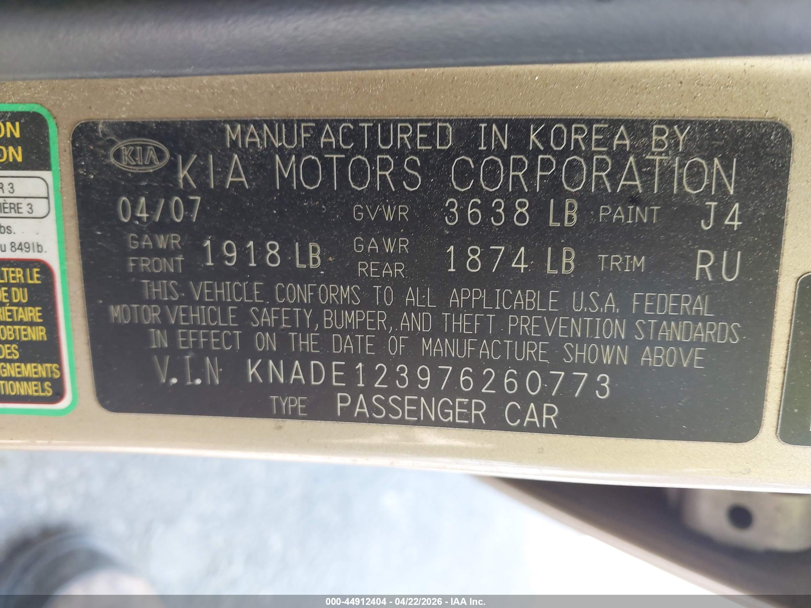 KIA RIO image 9
