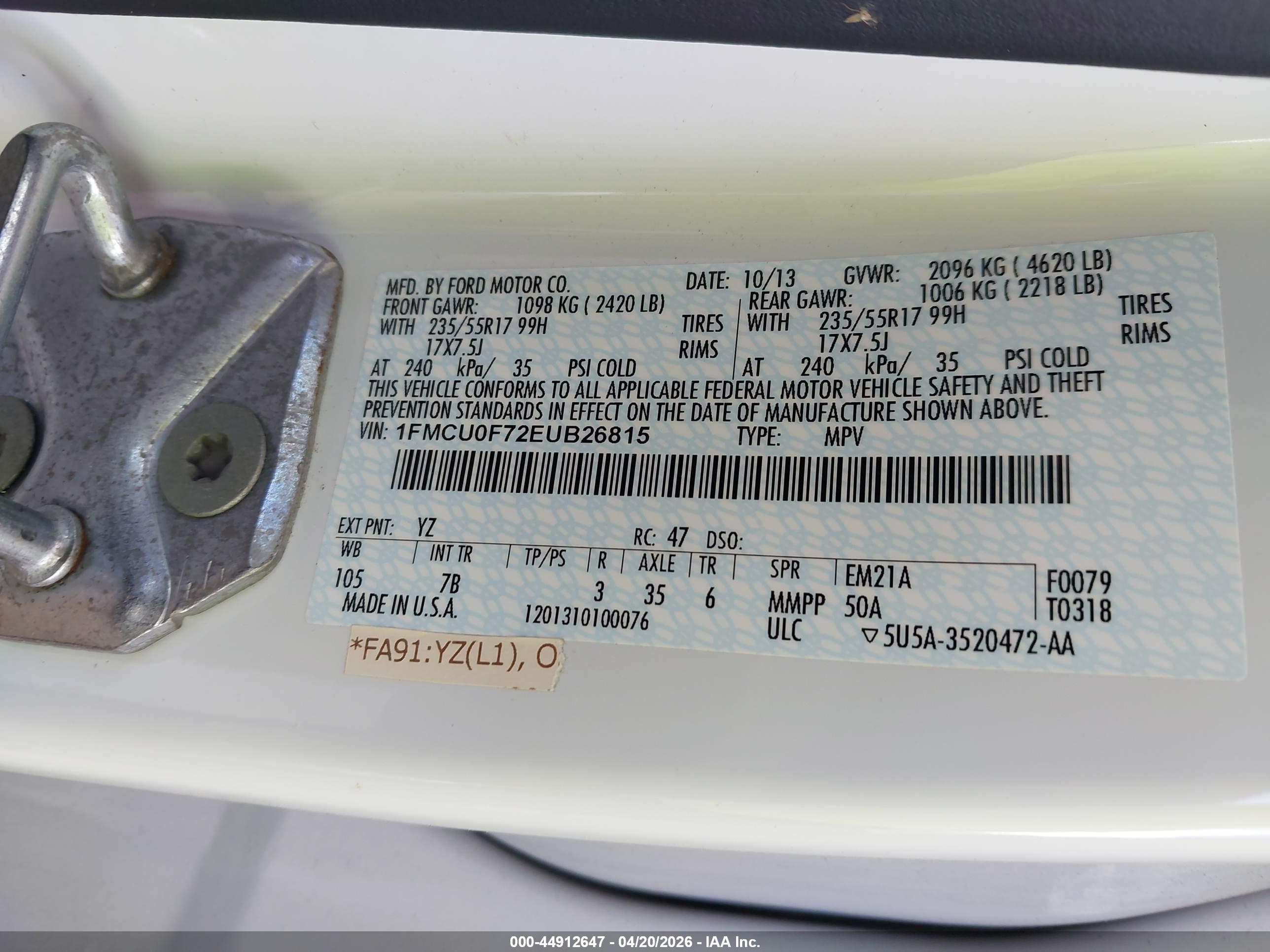 FORD ESCAPE image 9