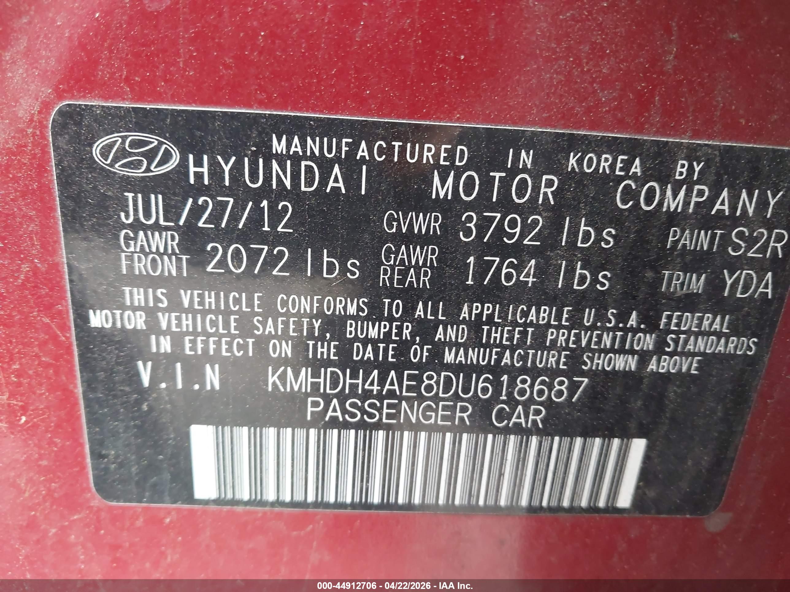 HYUNDAI ELANTRA image 9