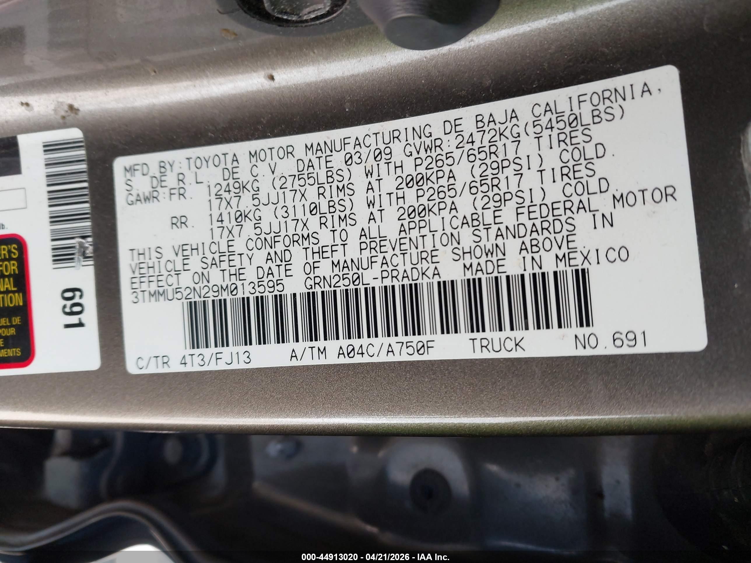 TOYOTA TACOMA image 9