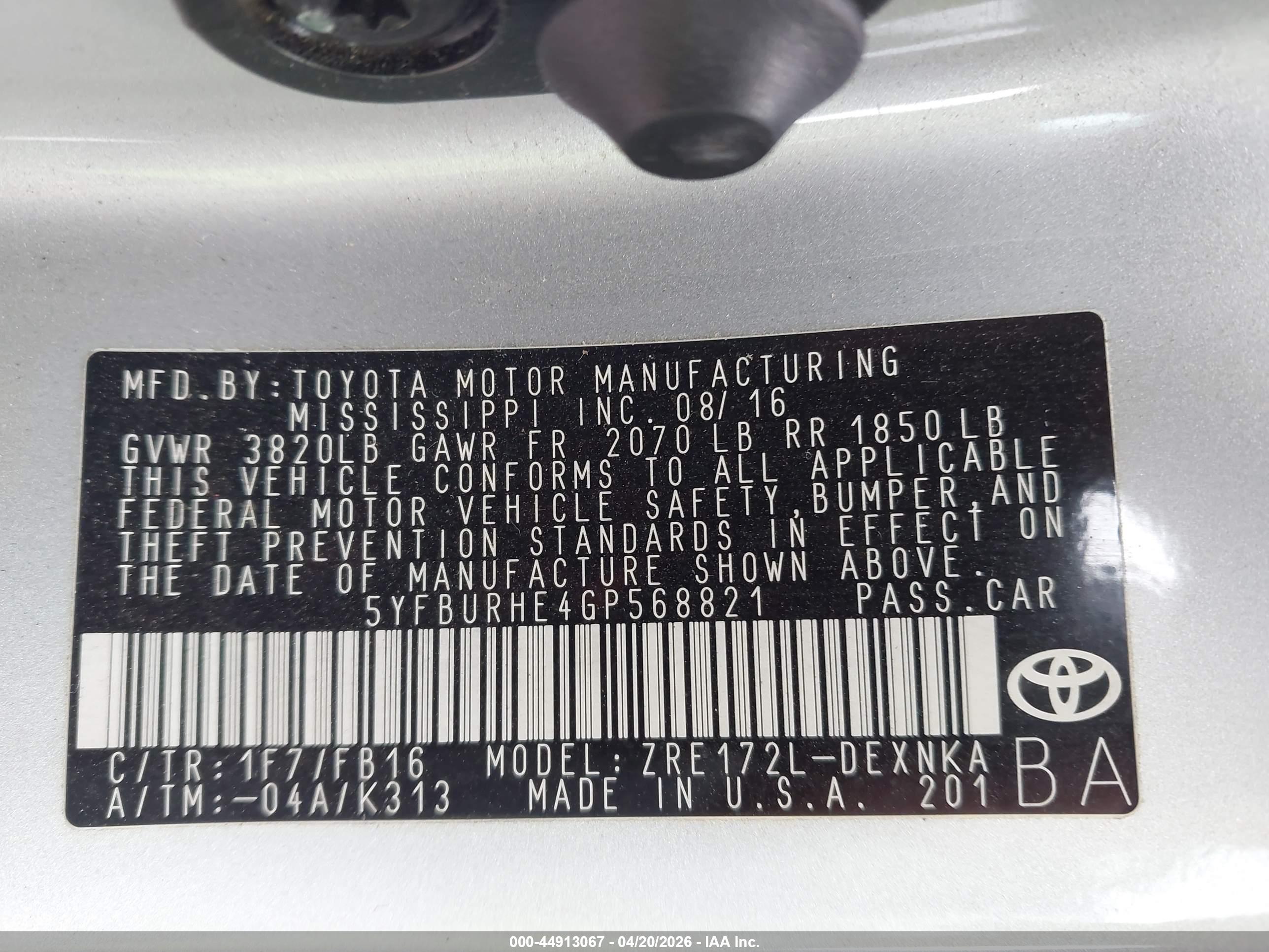 TOYOTA COROLLA image 9