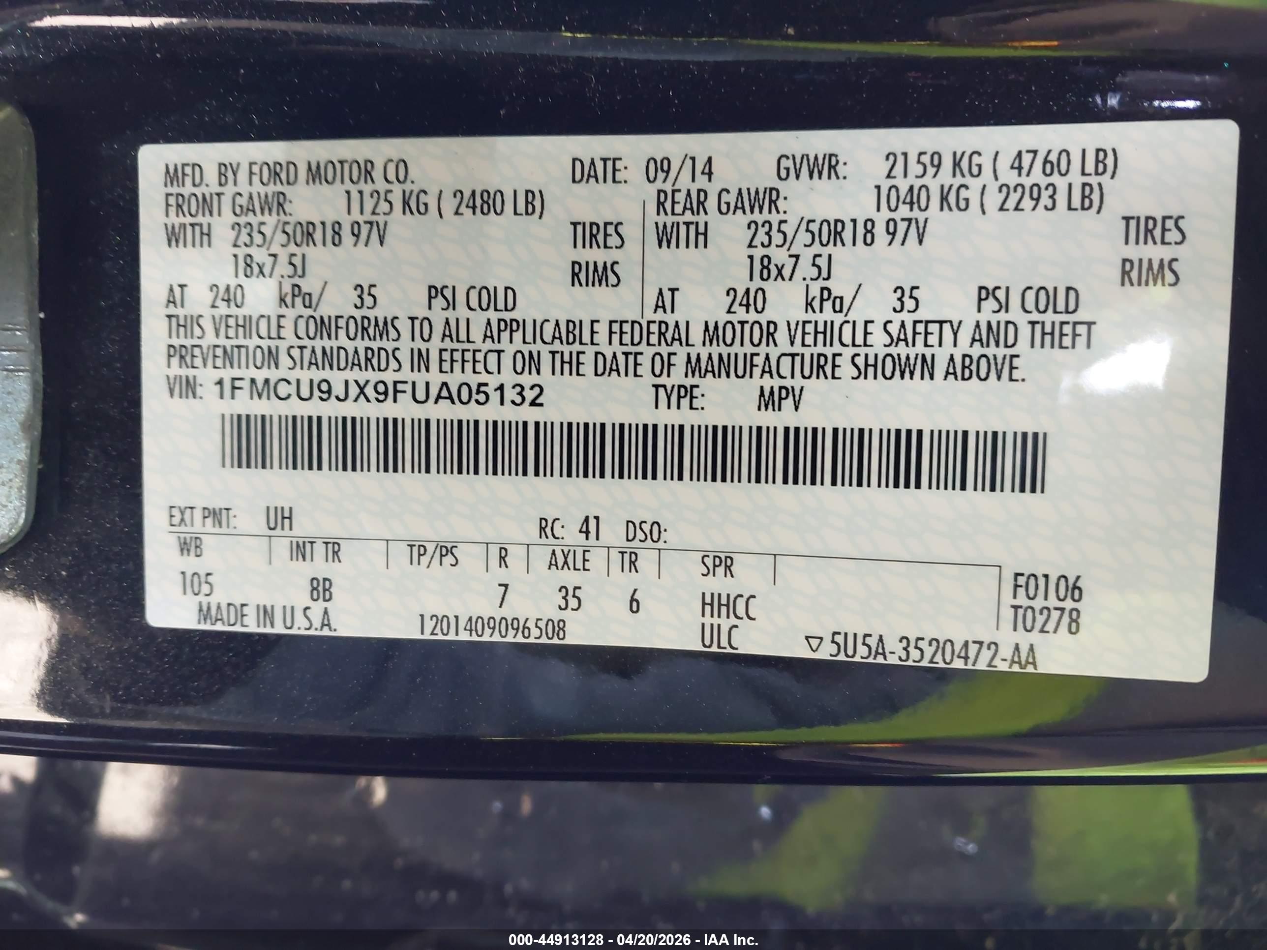 FORD ESCAPE image 9