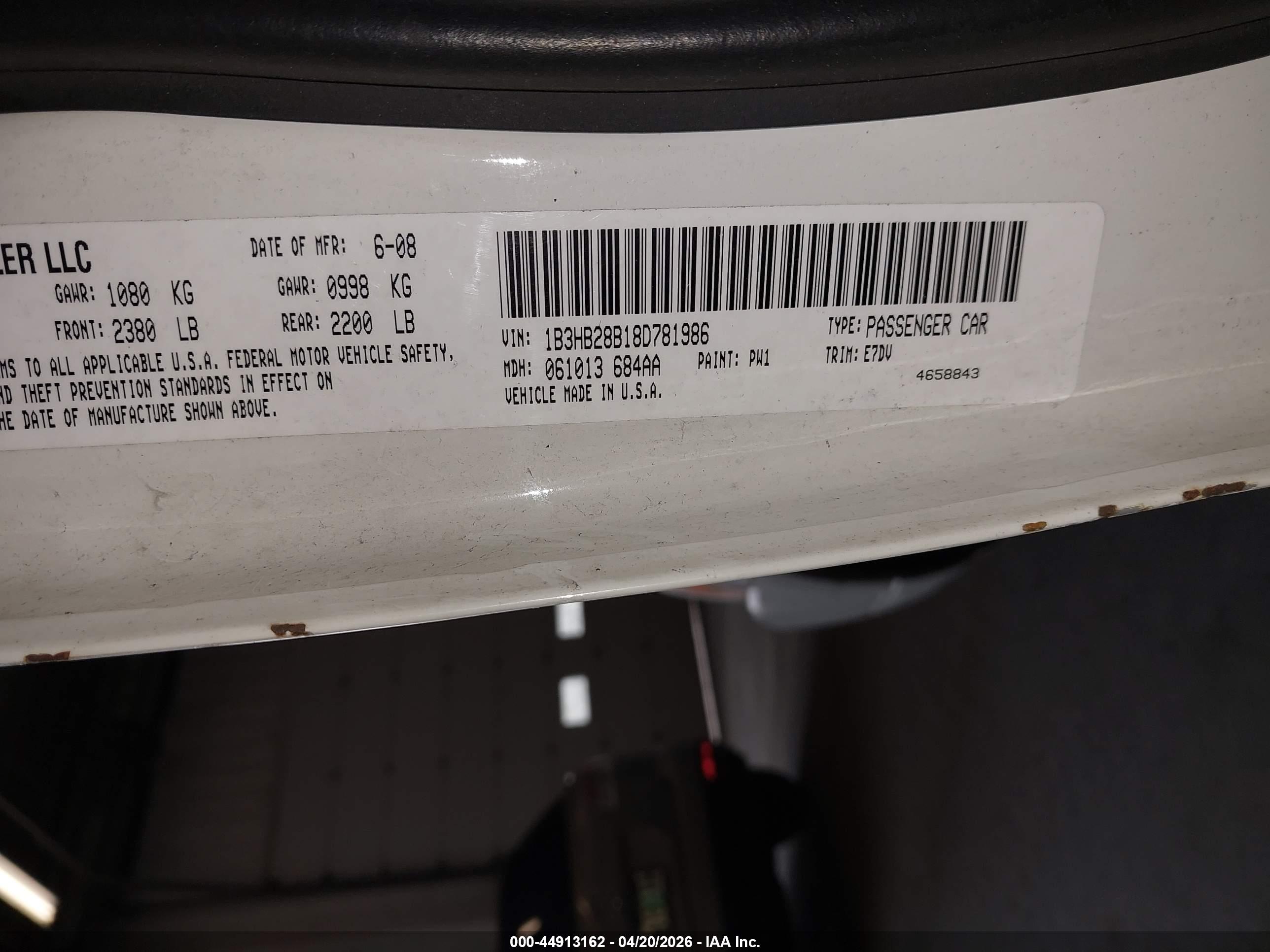 DODGE CALIBER image 9