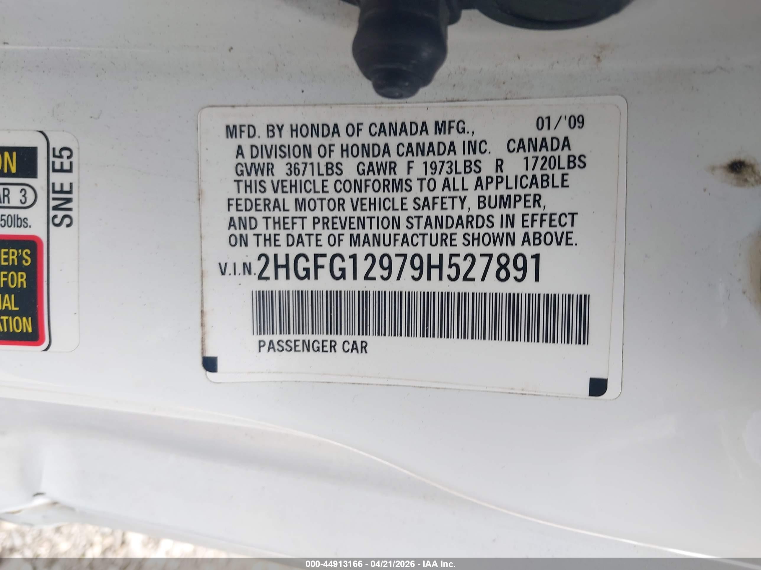 HONDA CIVIC image 9